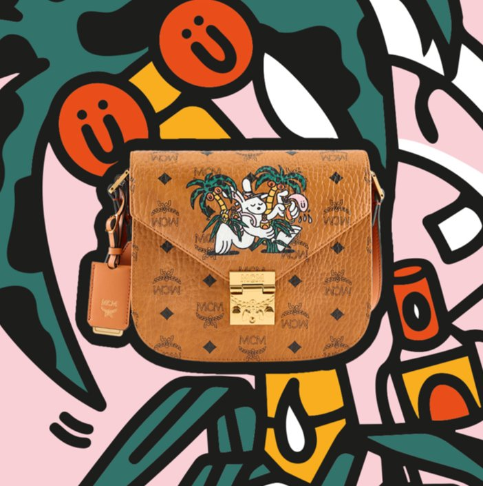 Mcm patch bag best sale