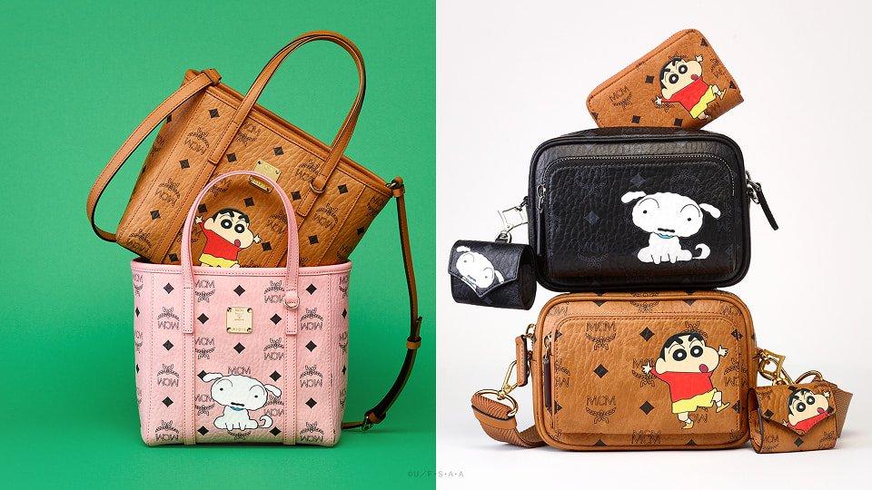 MCM クレヨンしんちゃん 国内買付 日本限定 Aren Zipウォレット 30922-94-