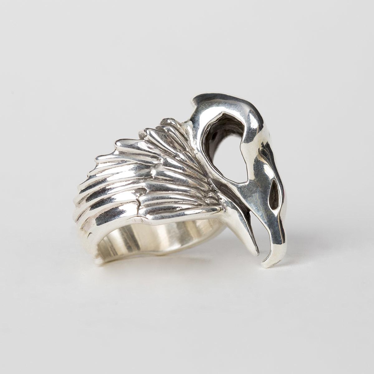 Vulturus Sterling Silver Ring