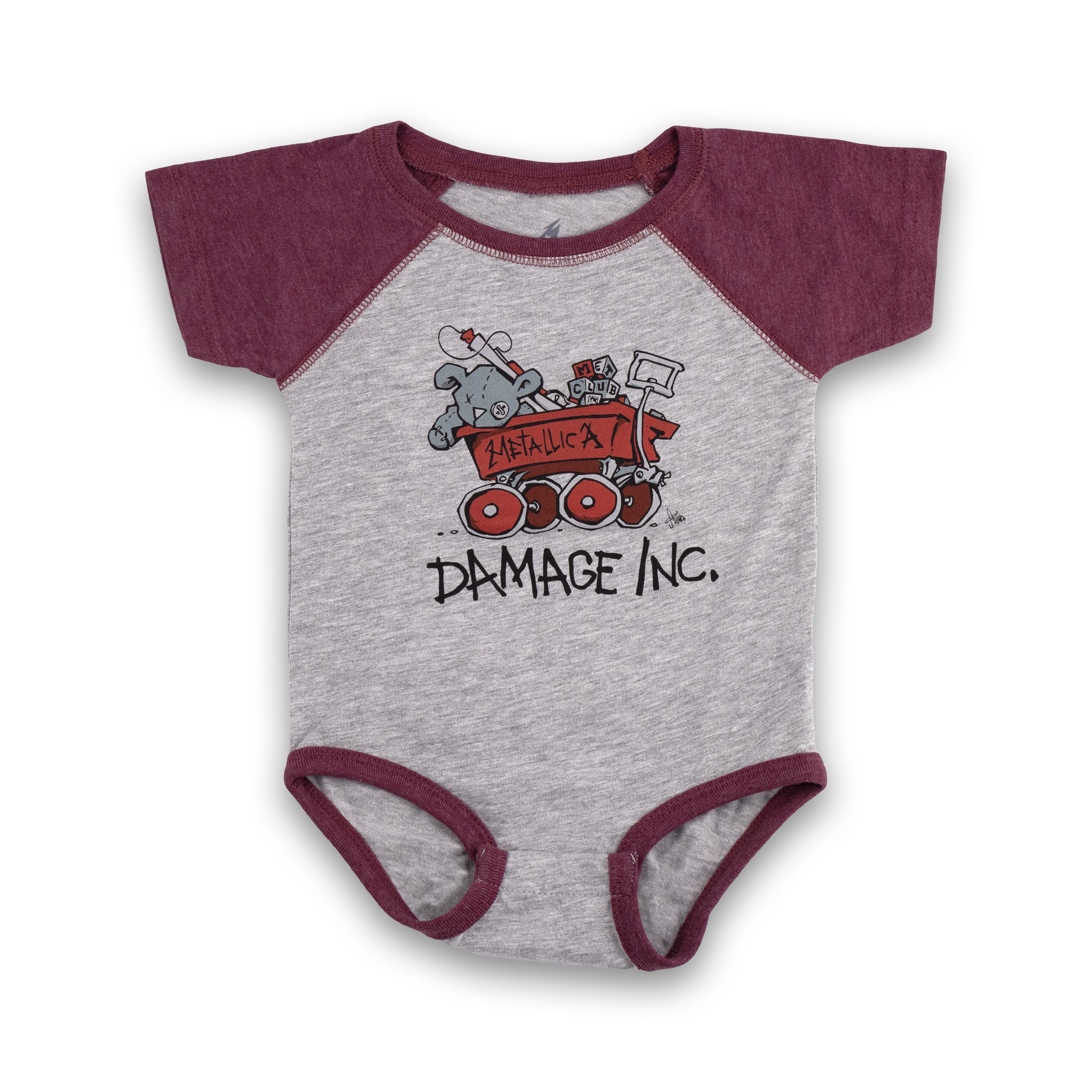 Damage, Inc. Wagon Onesie