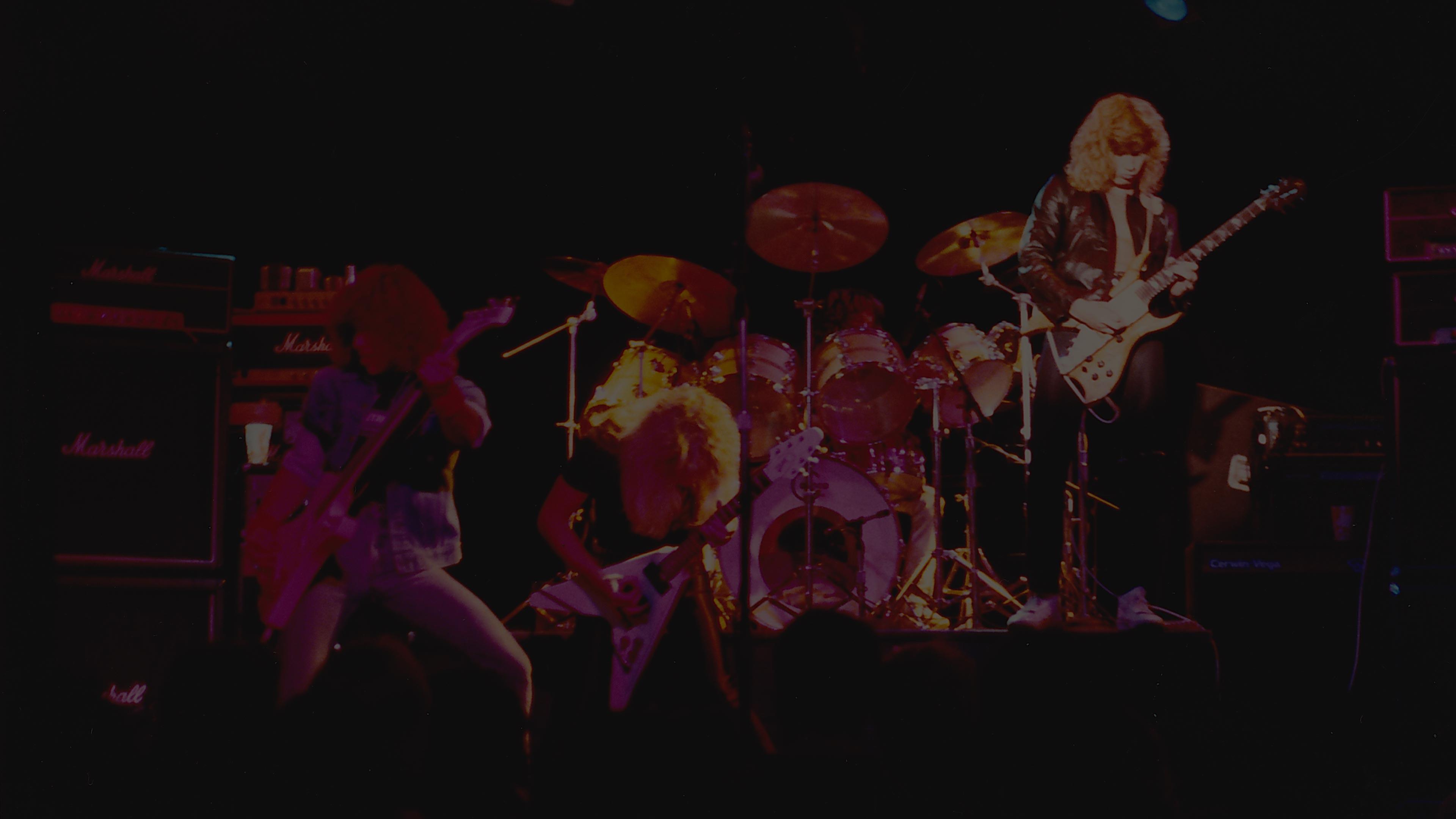 Metallica at Woodstock Concert Theatre in Anaheim, CA on October 1, 1982