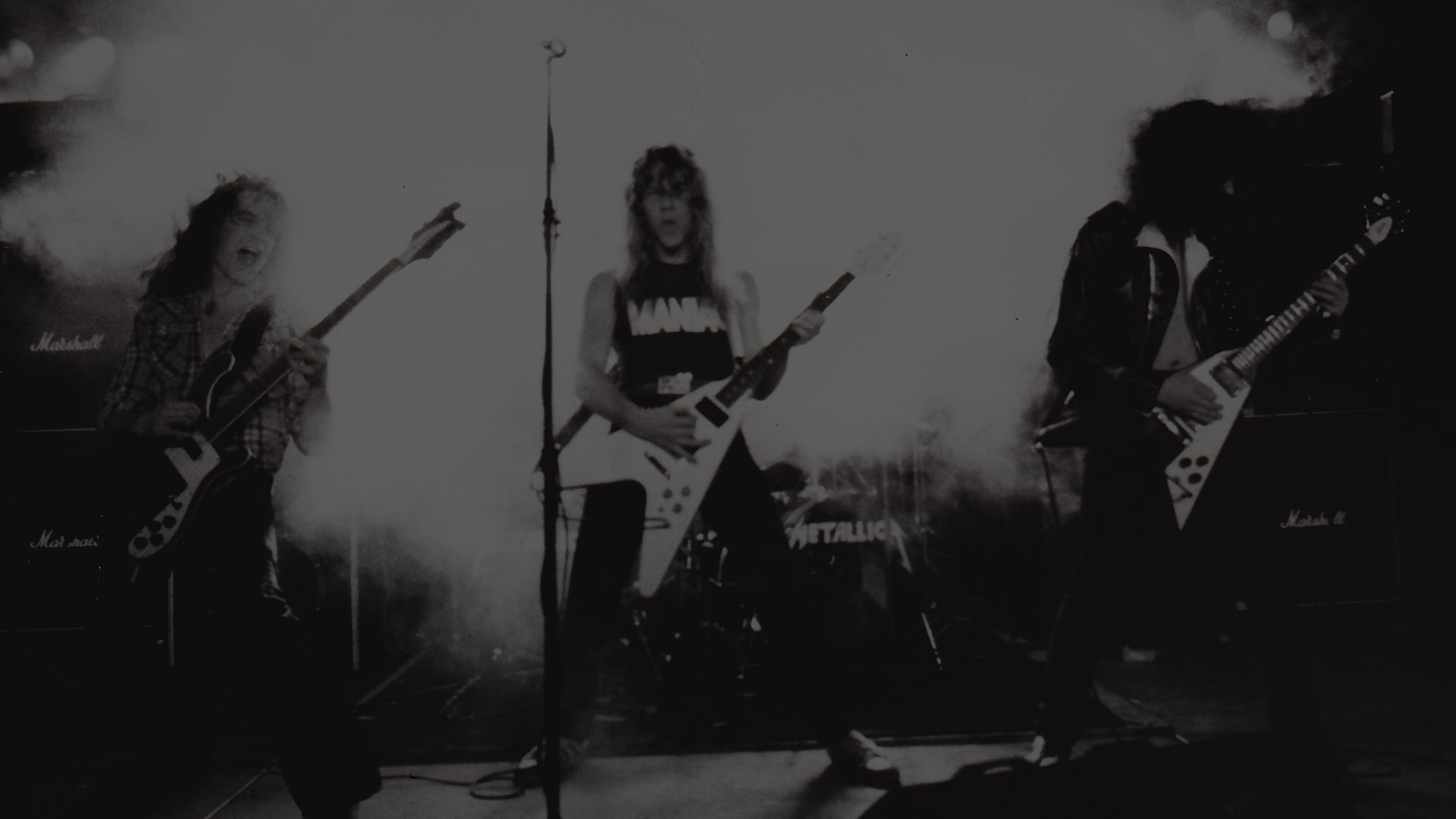 Metallica at Fountain Casino in Aberdeen Township, NJ on December 30, 1983