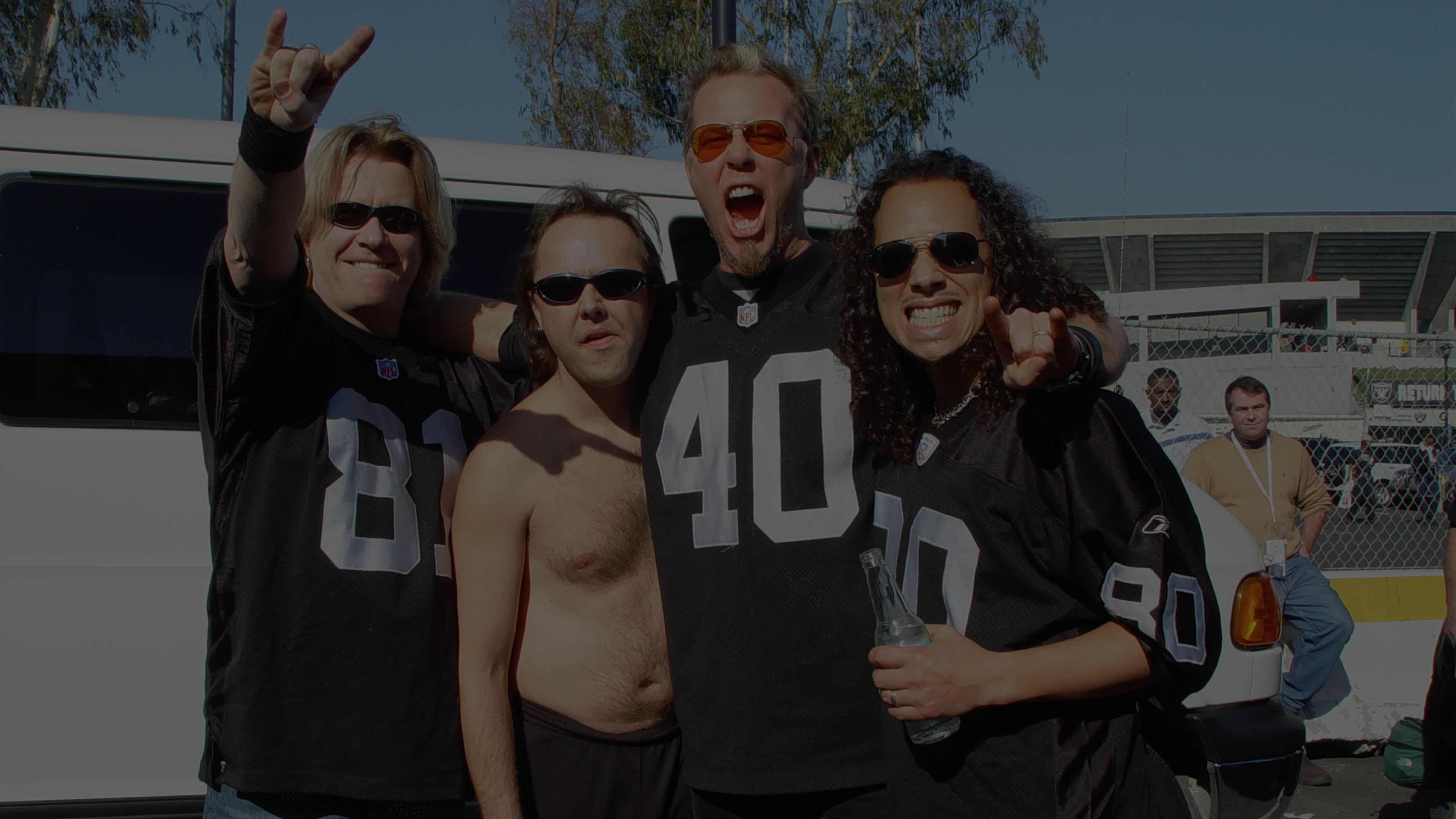 Metallica at Network Associates Coliseum Parking Lot in Oakland, CA on January 19, 2003