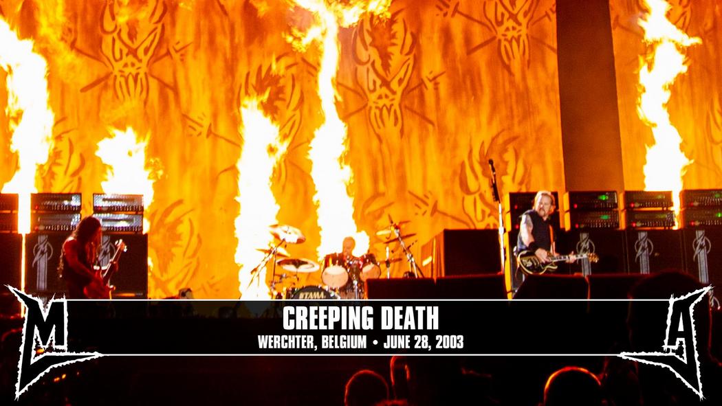 Watch the “Creeping Death (Werchter, Belgium - June 28, 2003)” Video