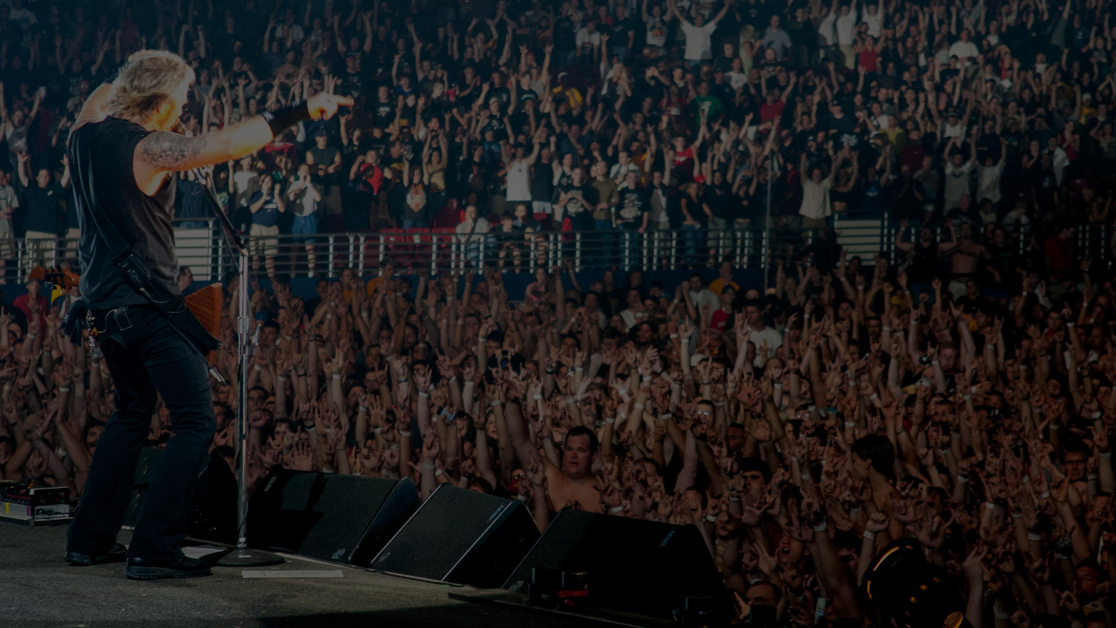Metallica at Edward Jones Dome in St. Louis, MO on July 25, 2003