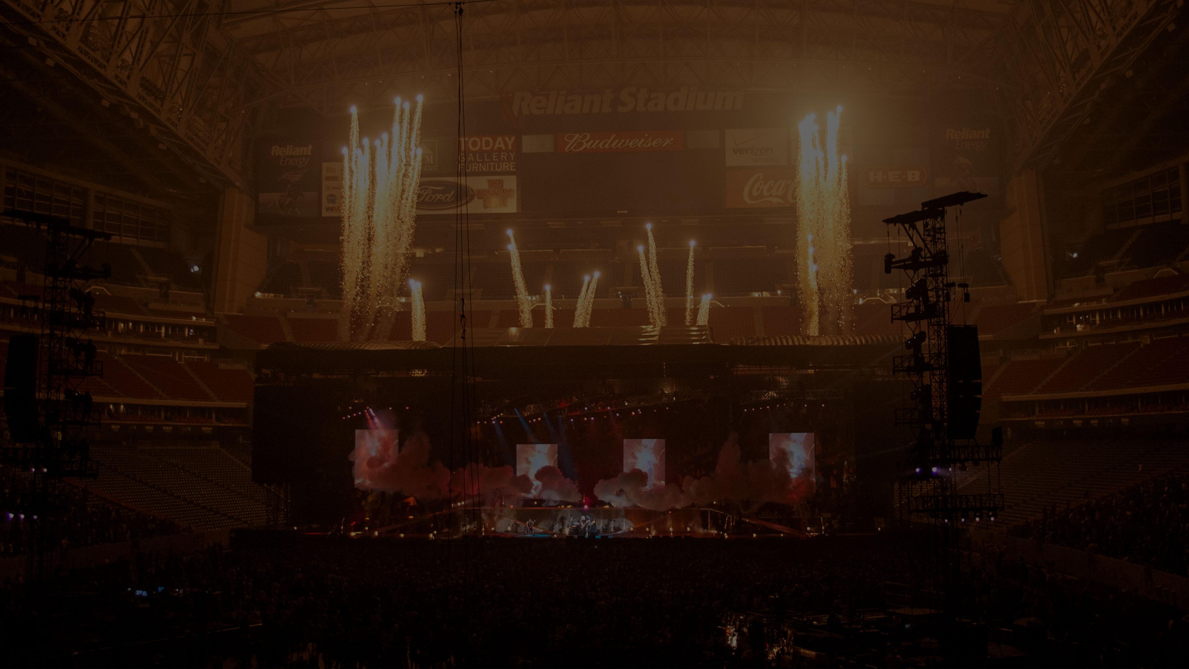 Metallica at Reliant Stadium in Houston, TX on August 2, 2003