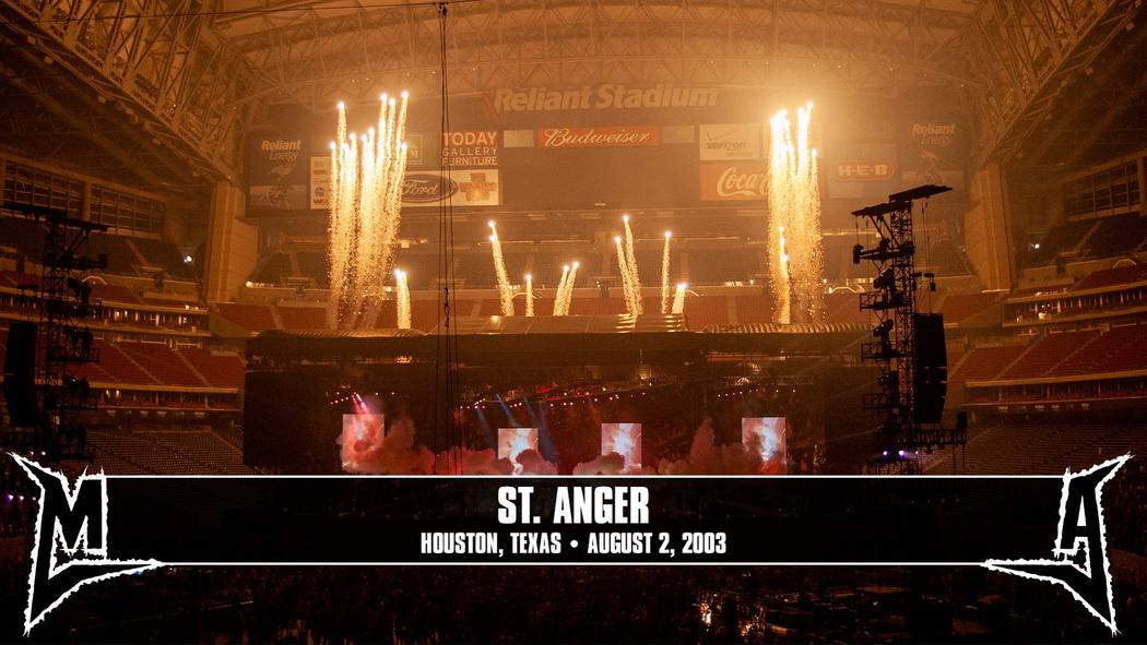 Watch the “St. Anger (Houston, TX - August 2, 2003)” Video