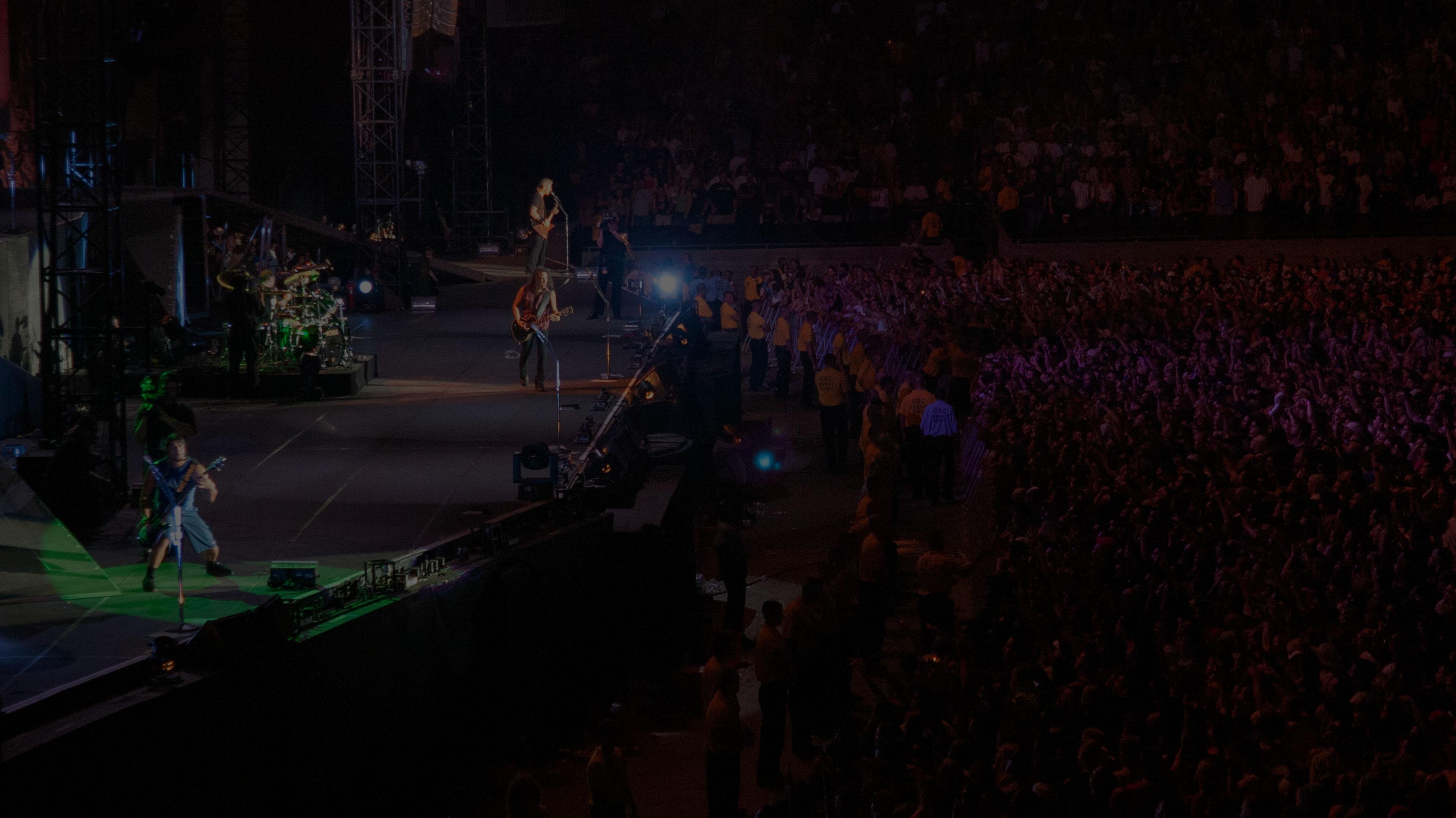 Metallica at Los Angeles Memorial Coliseum in Los Angeles, CA on August 9, 2003