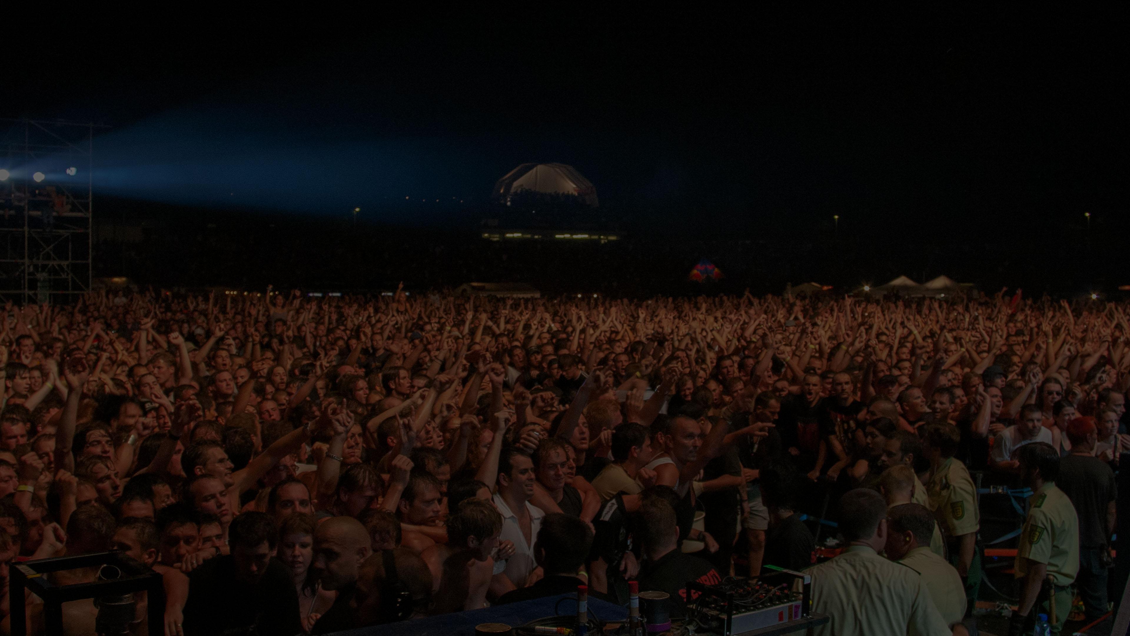 Metallica at Rock am See at Bodenseestadion in Konstanz, Germany on August 16, 2003