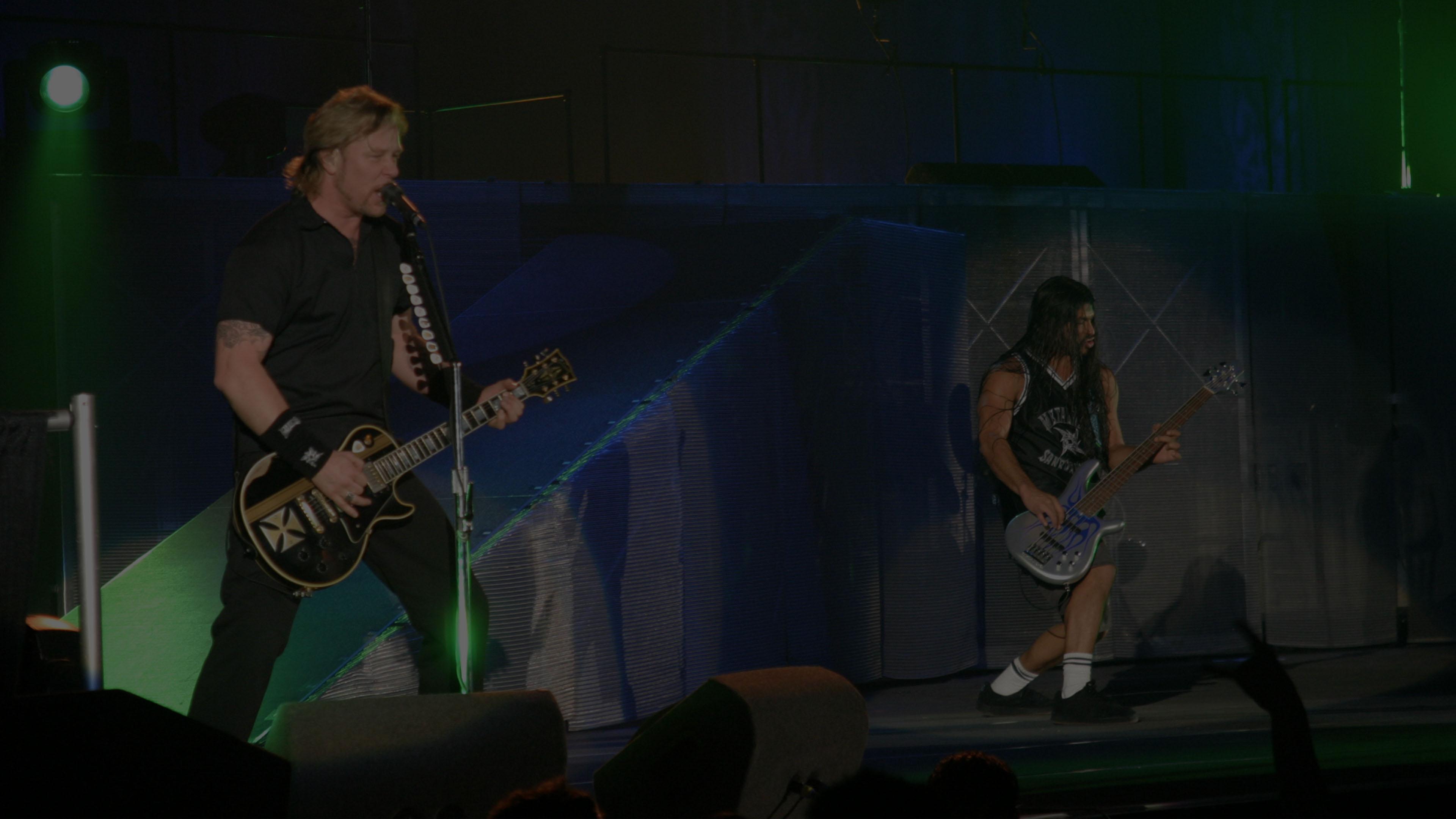 Metallica at Hallenstadion in Zurich, Switzerland on December 8, 2003