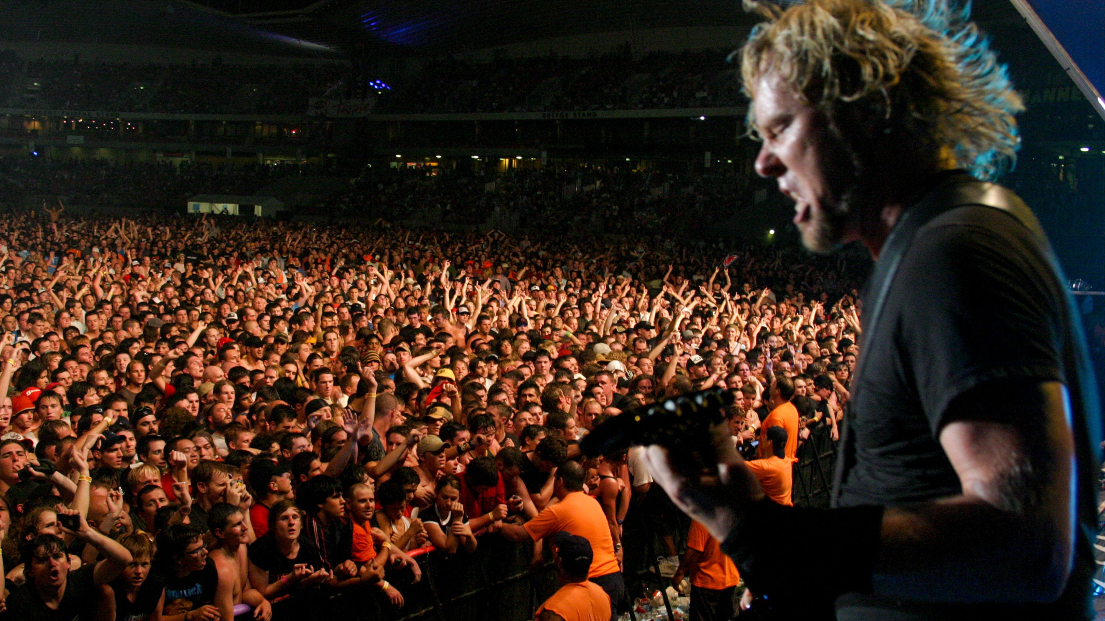 Metallica at Big Day Out at Sydney Showground in Sydney, Australia