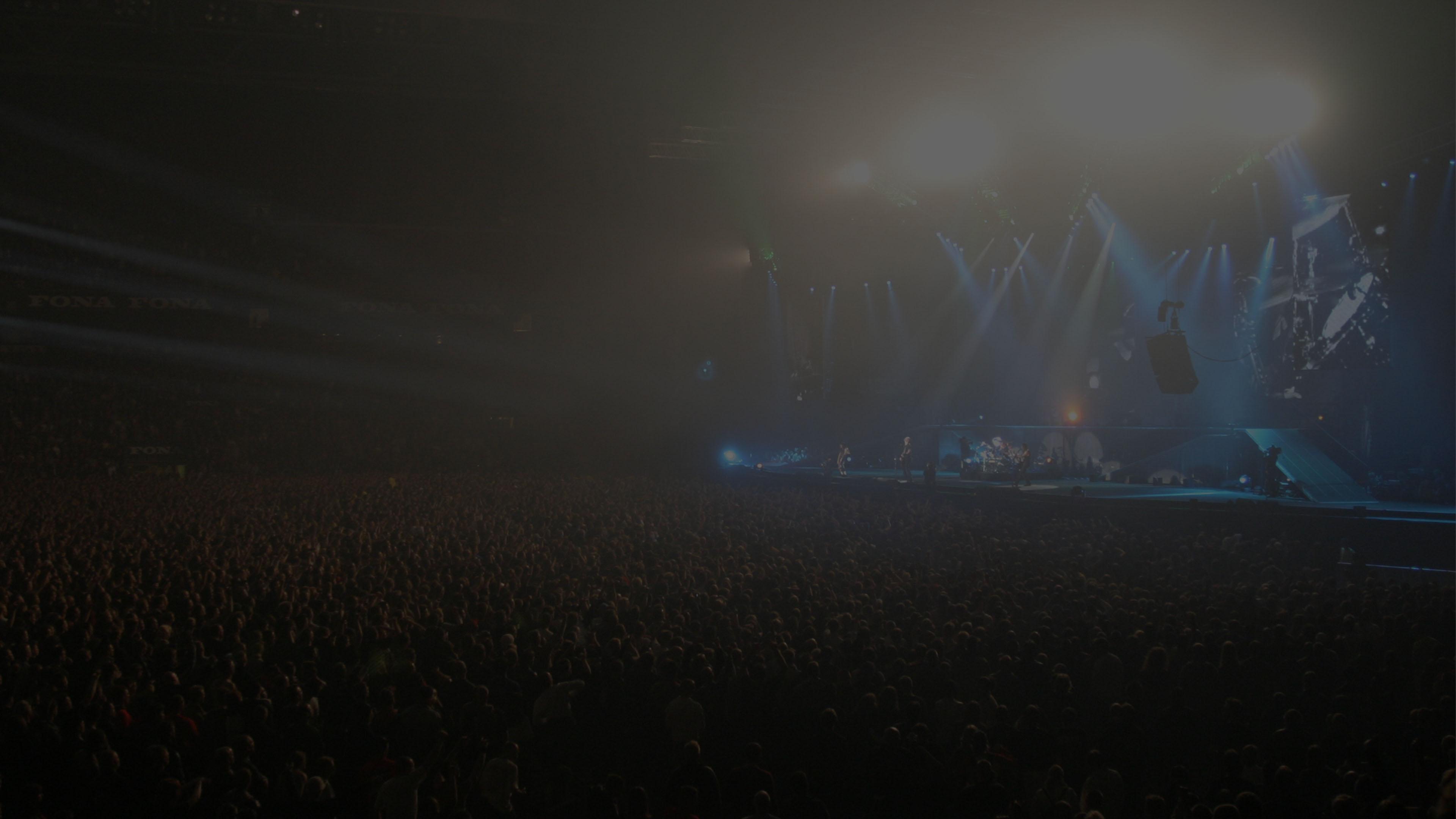 Metallica at Parken Stadium in Copenhagen, Denmark on May 26, 2004