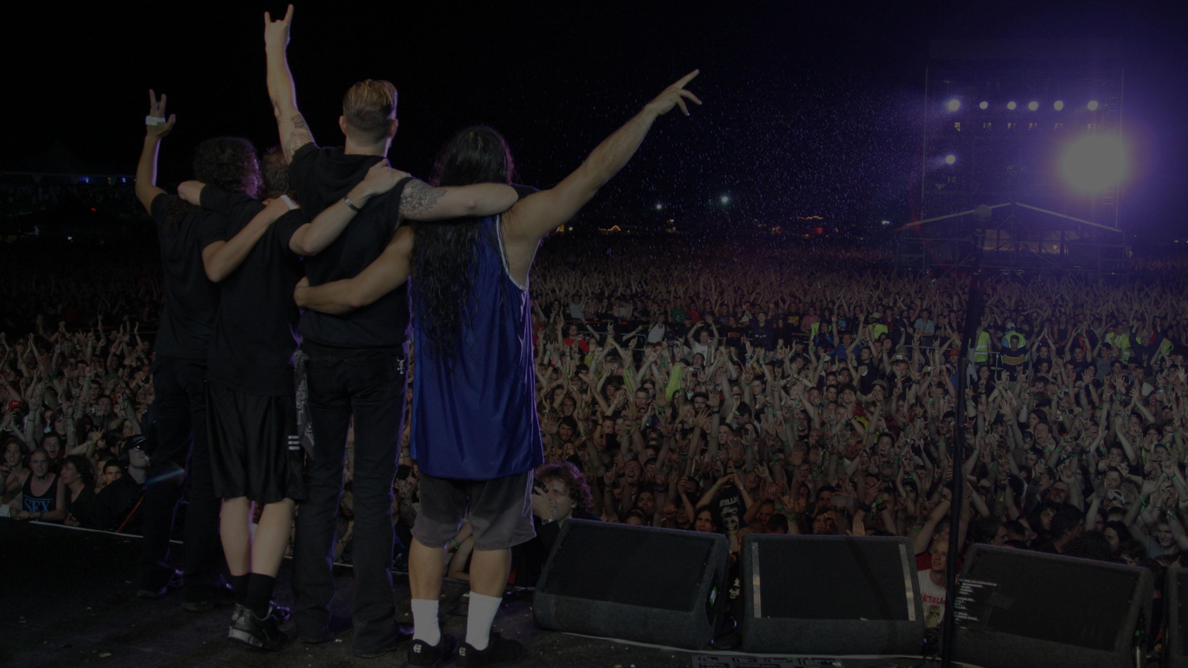 Metallica at Aerodrome Festival at Civitas Nova in Vienna, Austria on June 11, 2004