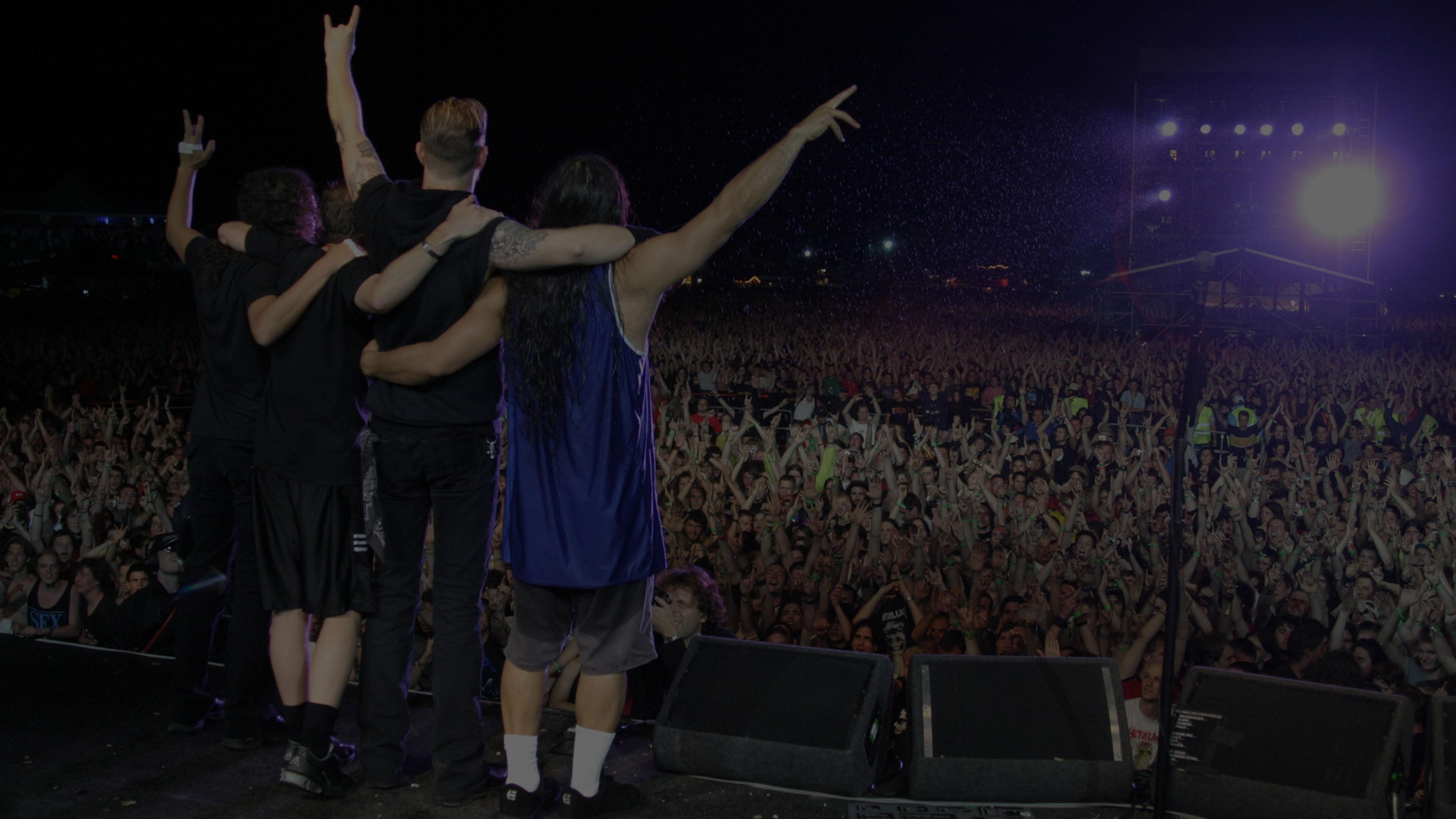 Metallica at Aerodrome Festival at Civitas Nova in Vienna, Austria on June 11, 2004