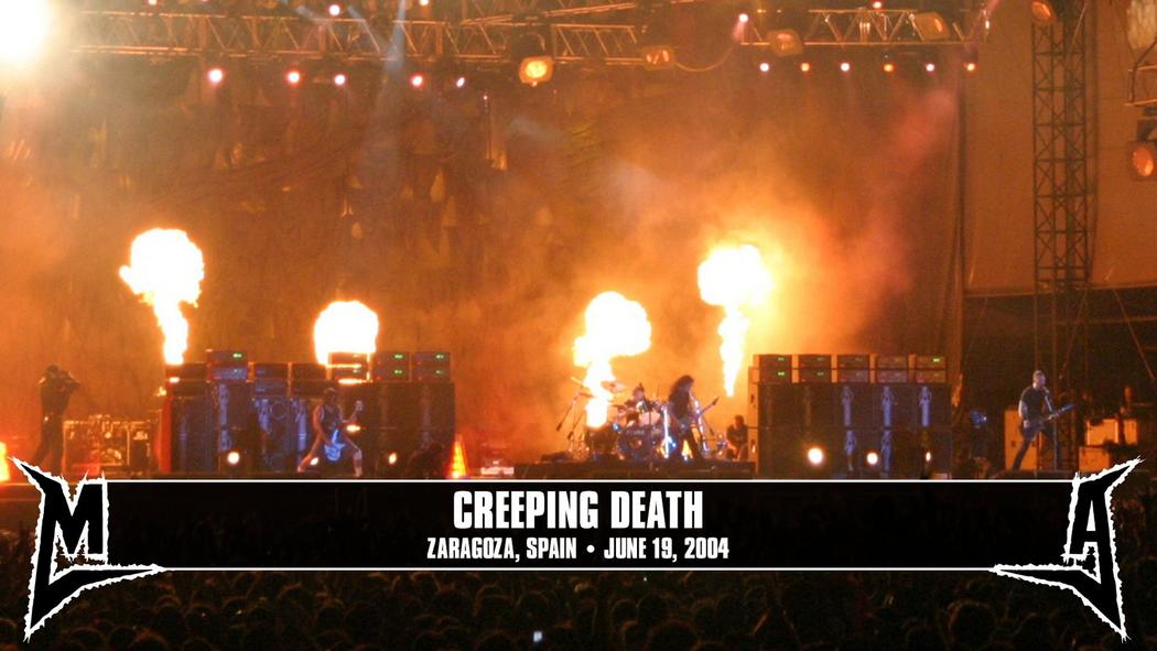 Watch the “Creeping Death (Zaragoza, Spain - June 19, 2004)” Video