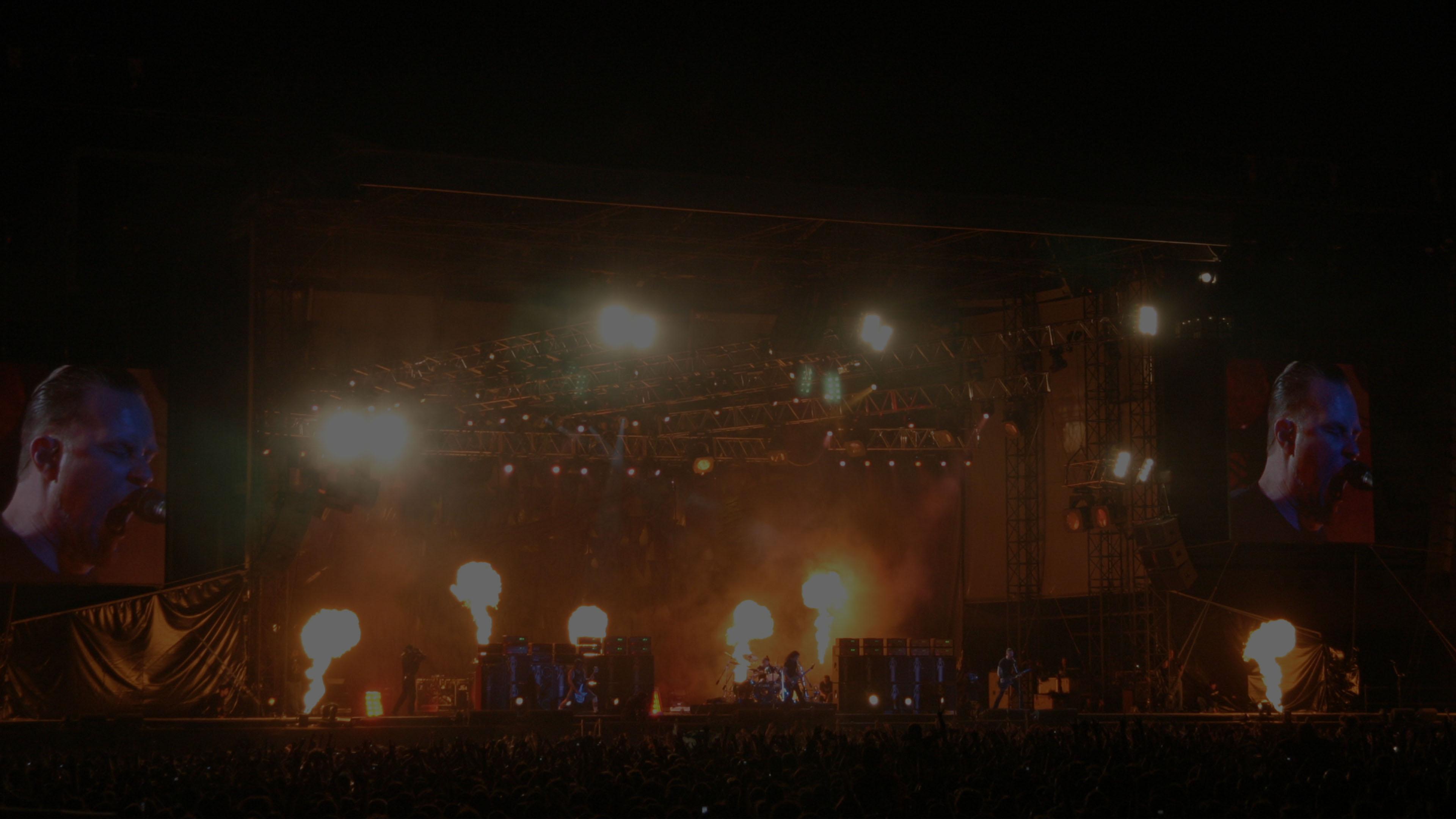 Metallica at Estadio de La Romareda in Zaragoza, Spain on June 19, 2004