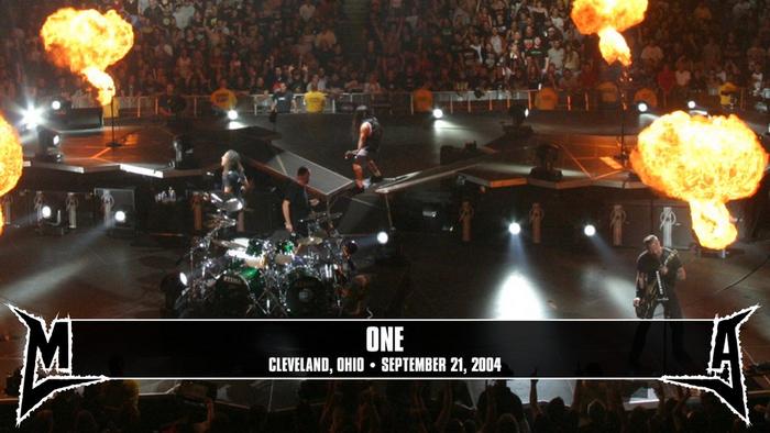 Watch the “One (Cleveland, OH - September 21, 2004)” Video