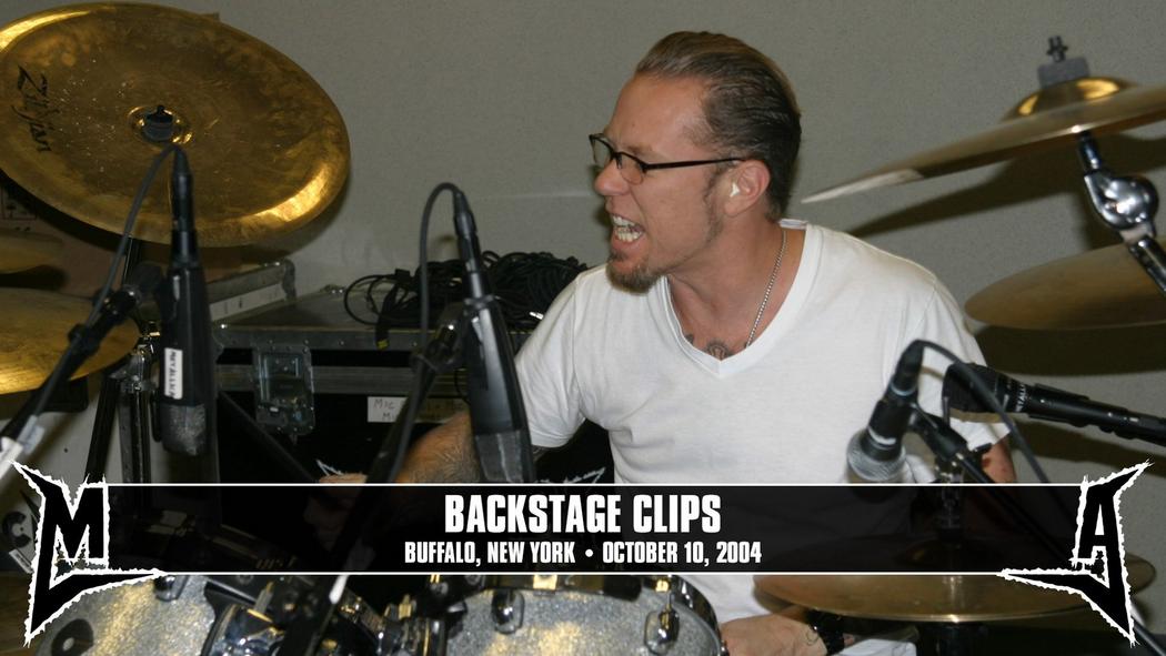 Watch the “Backstage Clips (Buffalo, NY - October 10, 2004)” Video
