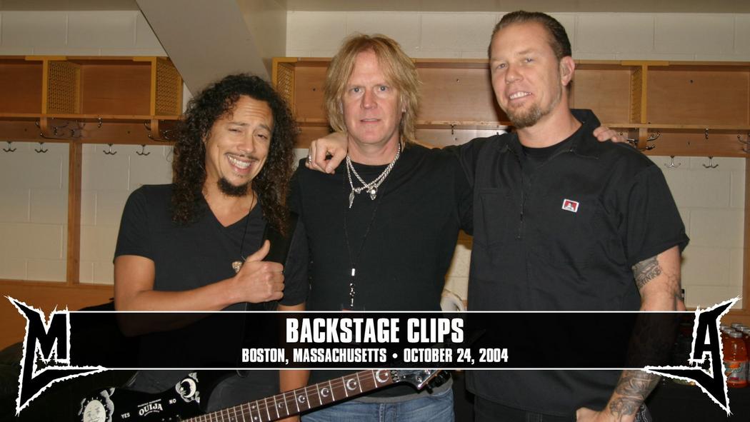 Watch the “Backstage Clips (Boston, MA - October 25, 2004)” Video