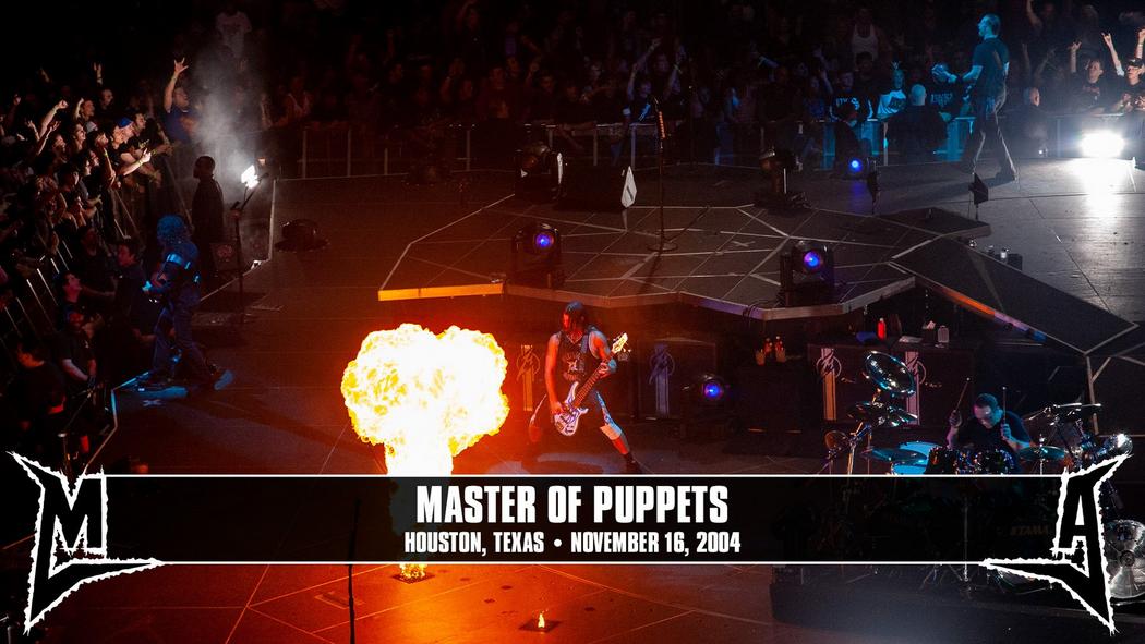 Watch the “Master of Puppets (Houston, TX - November 16, 2004)” Video