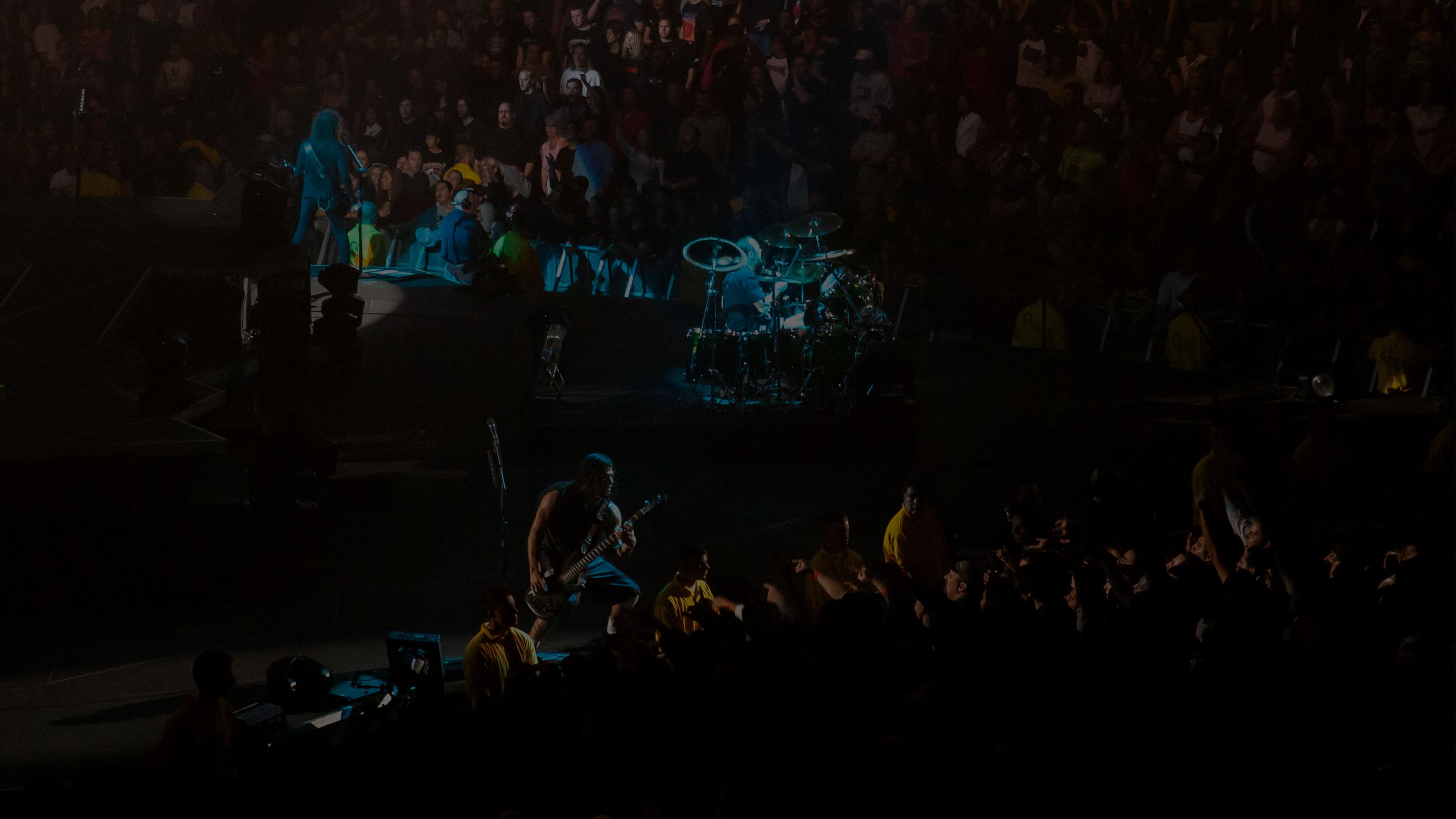 Metallica at Arrowhead Pond in Anaheim, CA on November 27, 2004