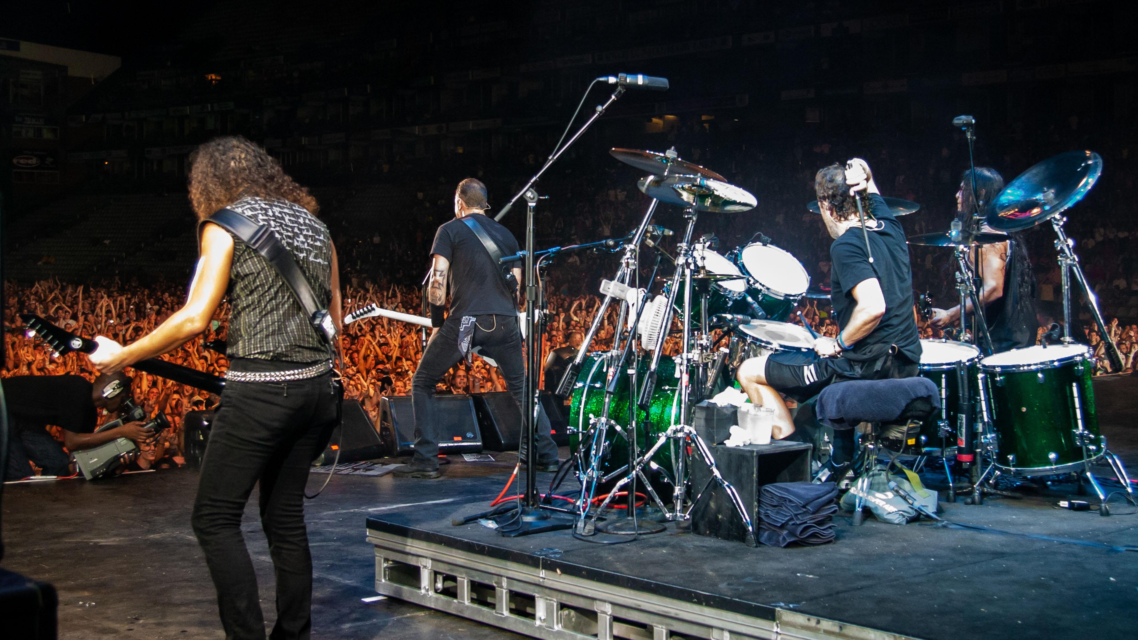 Metallica at The Coca-Cola Colab Massive Mix at ABSA Stadium in Durban ...