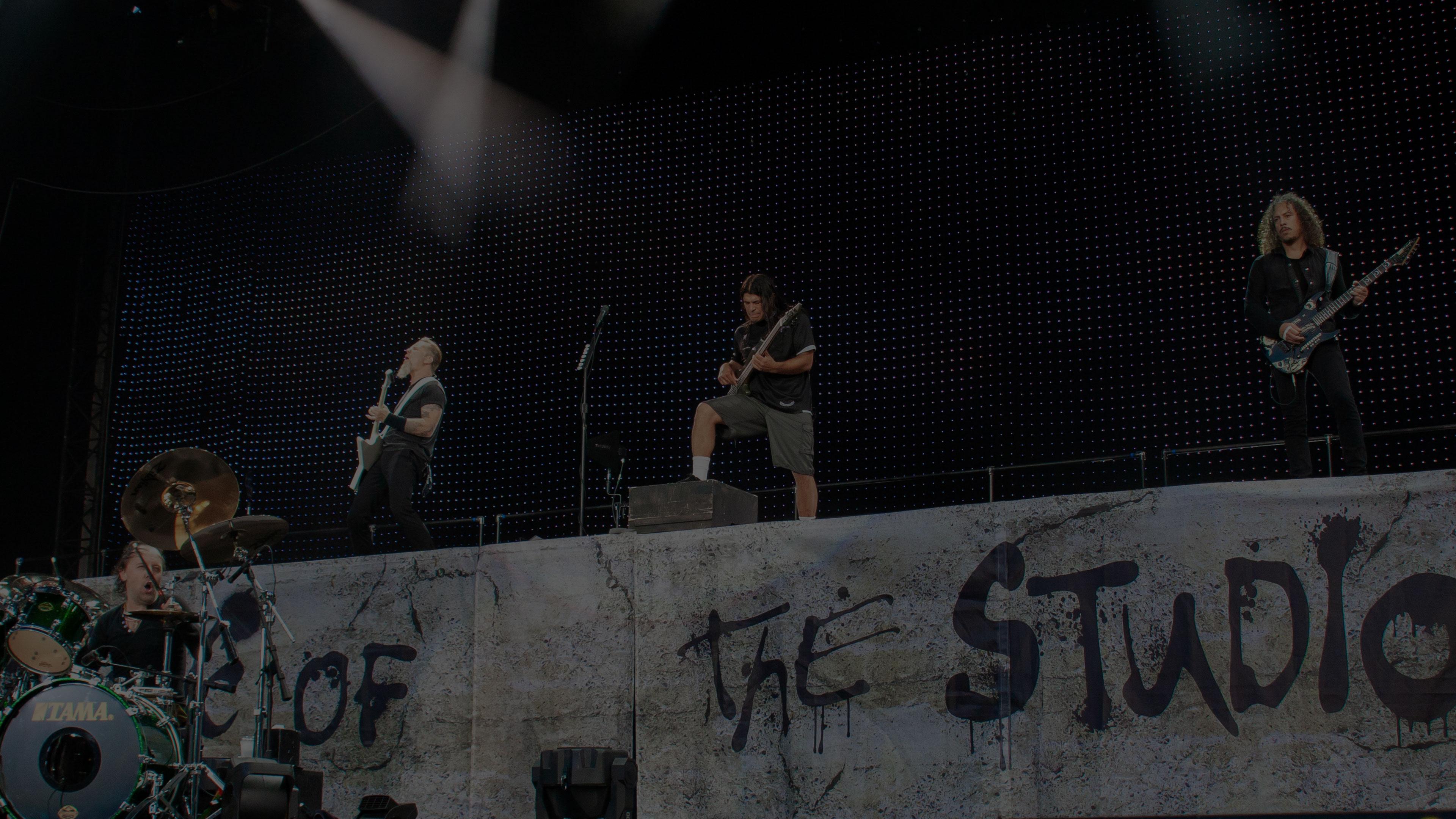 Metallica at Olympiastadion in Helsinki, Finland on July 15, 2007