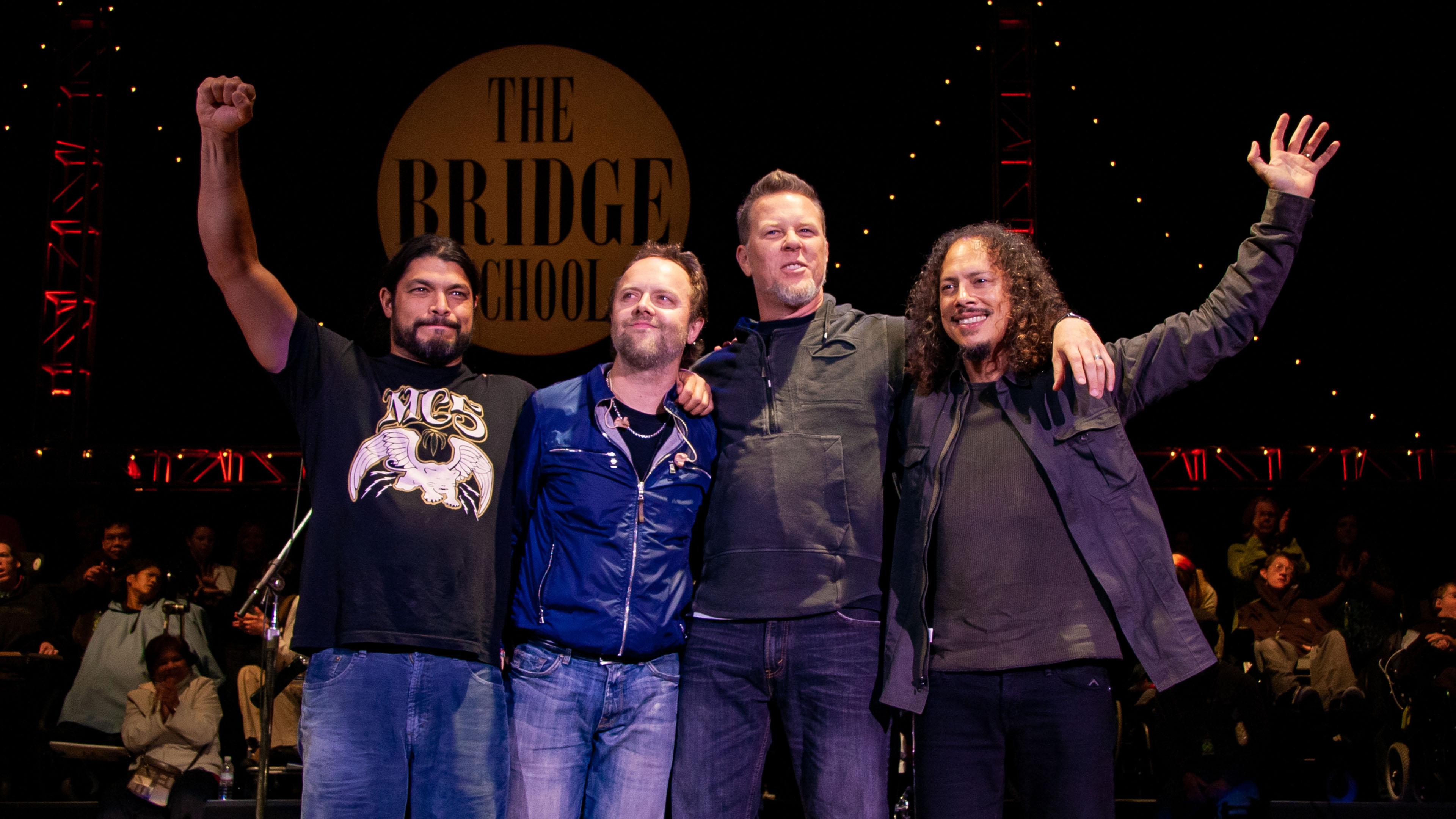 Metallica at The 21st Annual Bridge School Benefit at Shoreline