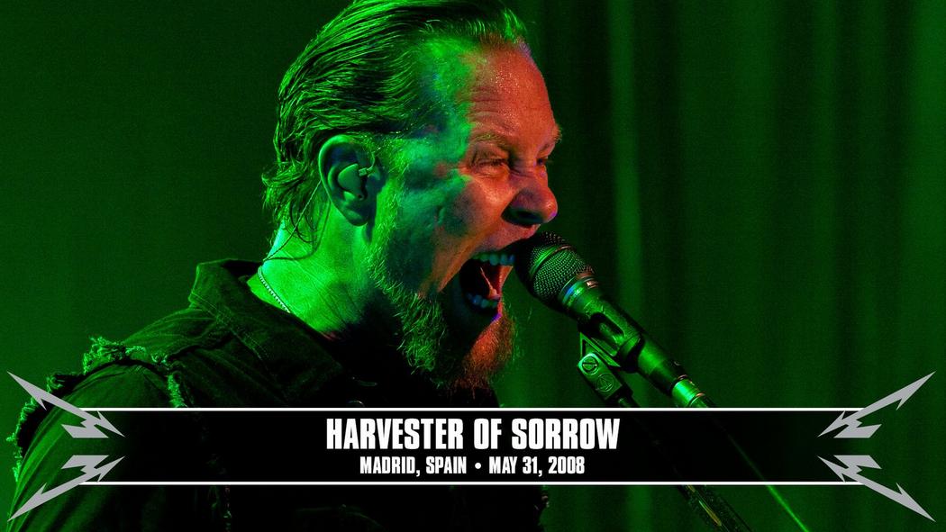 Watch the “Harvester of Sorrow (Madrid, Spain - May 31, 2008)” Video