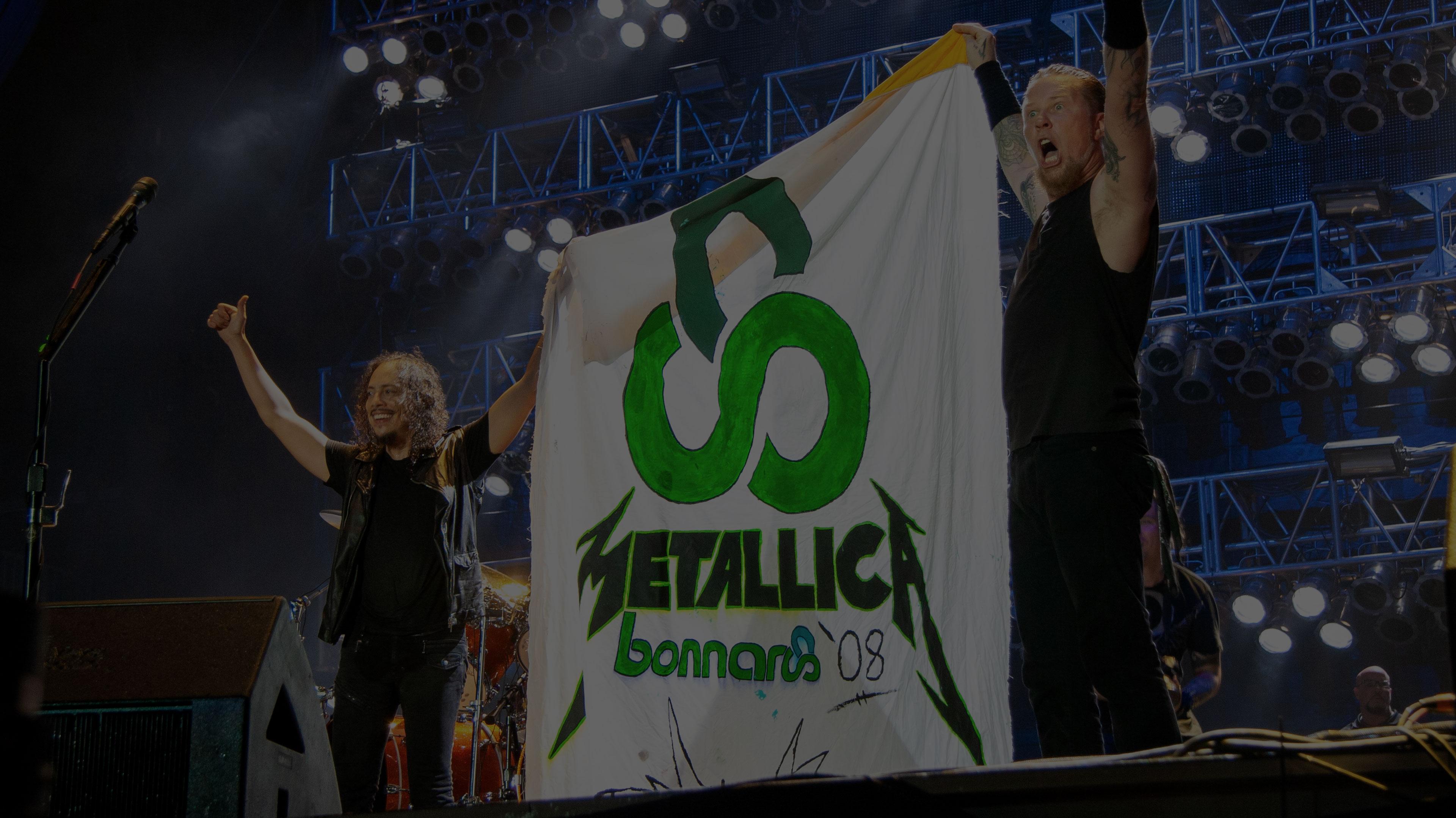 Metallica at Bonnaroo Music & Arts Festival at Great Stage Park in Manchester, TN on June 13, 2008