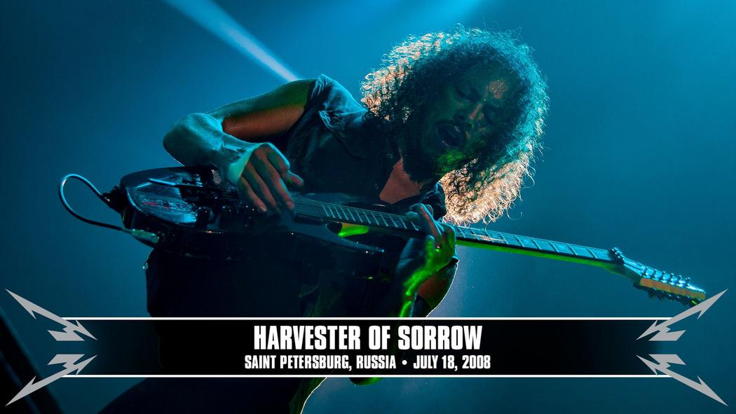 Watch the “Harvester of Sorrow (Saint Petersburg, Russia - July 18, 2008)” Video