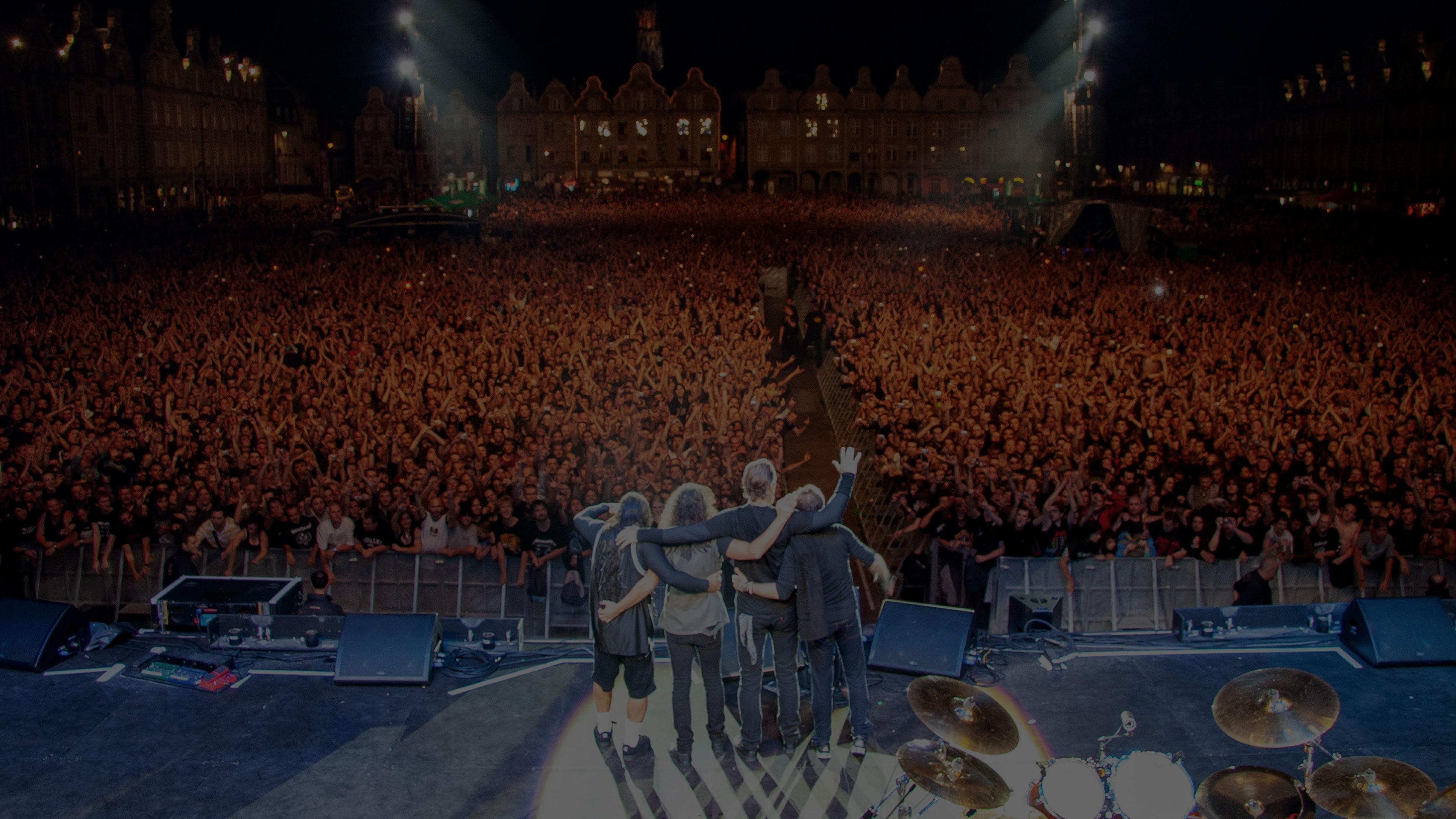 Metallica at Rock en France at Grand-Place in Arras, France on August 14, 2008