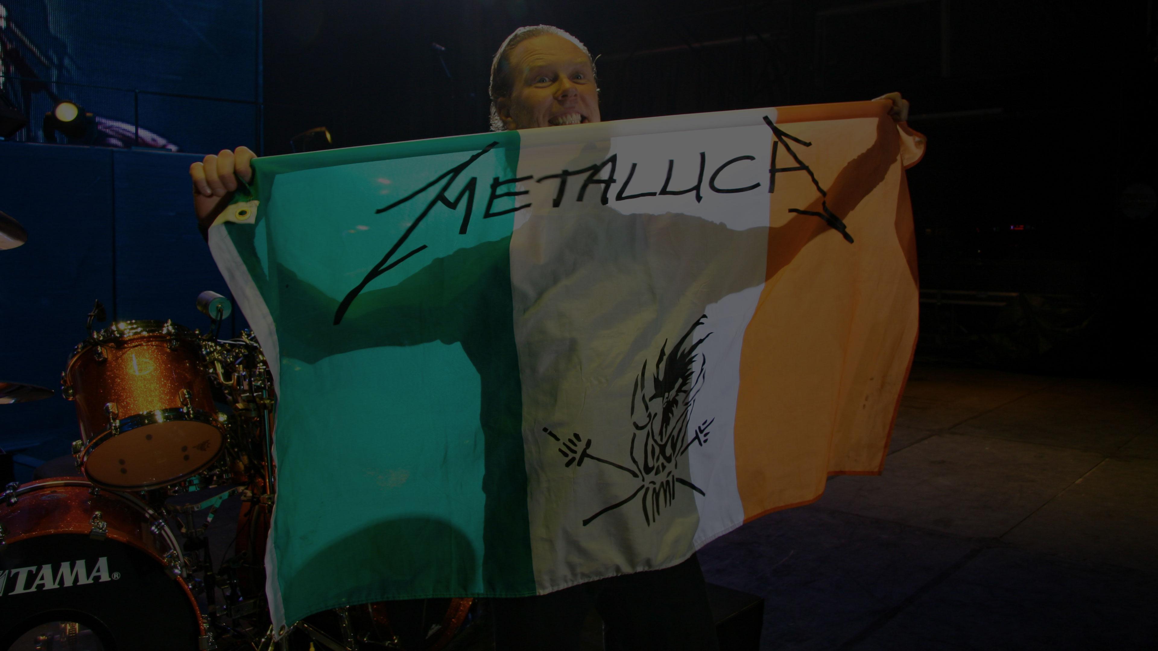Metallica at Bud Rising at Marlay Park in Dublin, Ireland on August 20, 2008