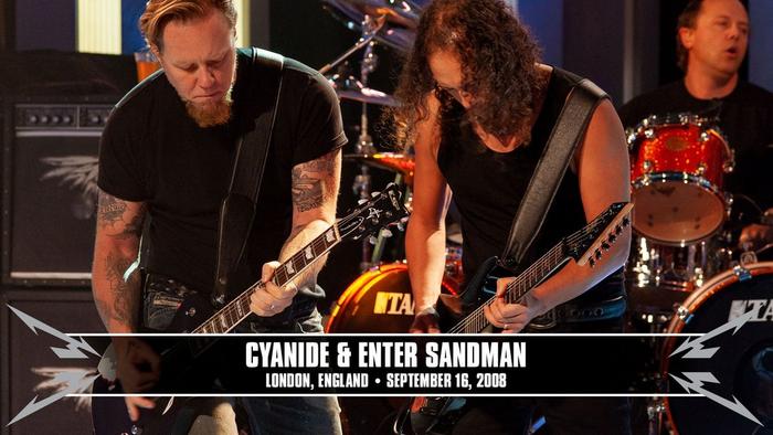 Watch the “Cyanide & Enter Sandman (Rehearsal) (London, England - September 16, 2008)” Video
