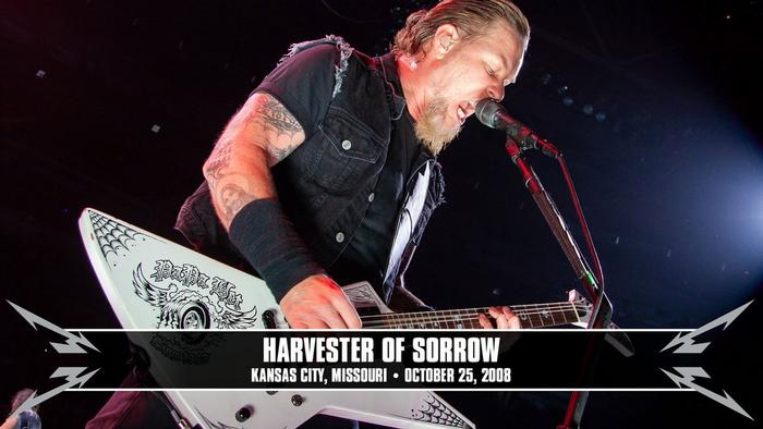 Watch the “Harvester of Sorrow (Kansas City, MO - October 25, 2008)” Video