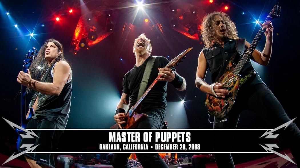 Watch the “Master of Puppets (Oakland, CA - December 20, 2008)” Video