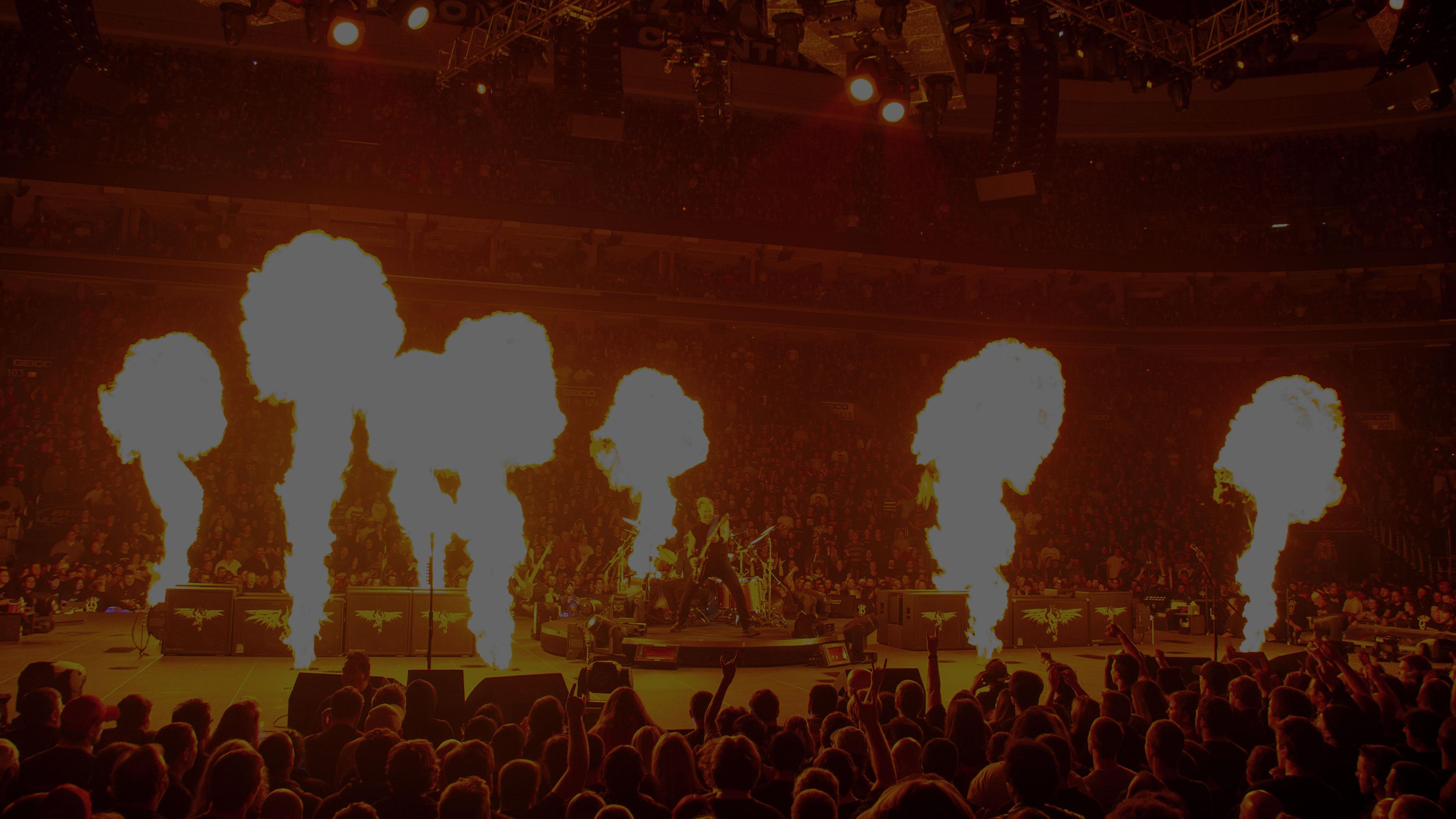 Metallica at Wachovia Center in Philadelphia, PA on January 17, 2009