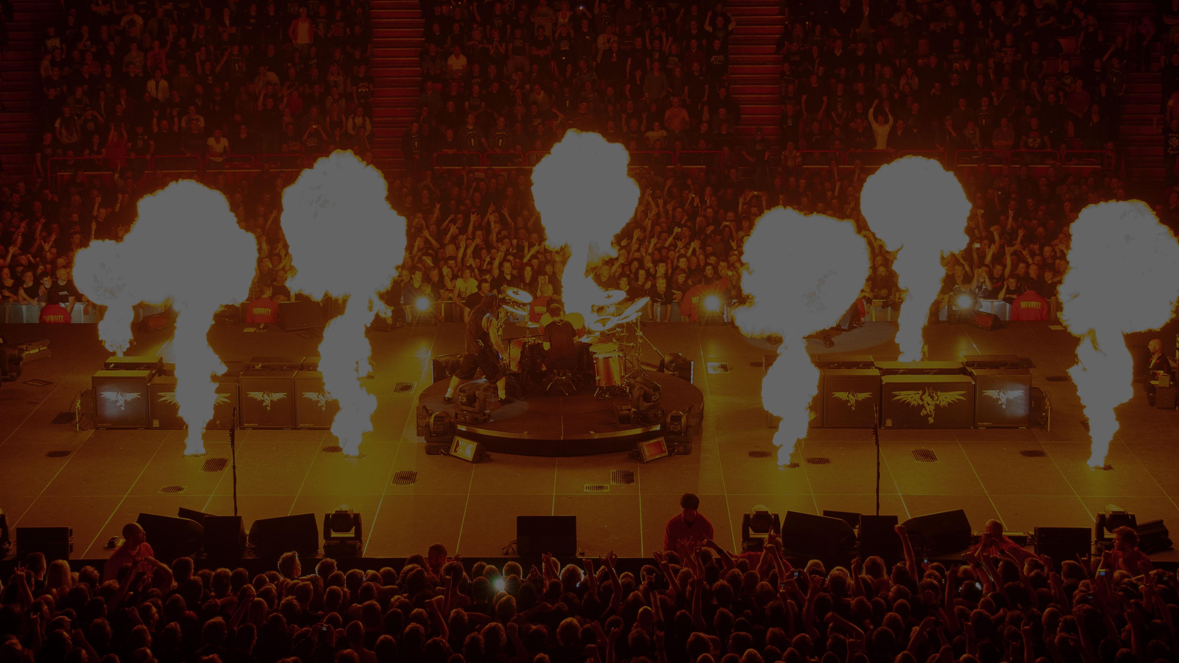 Metallica at Stockholm Globe Arena in Stockholm, Sweden on March 7, 2009