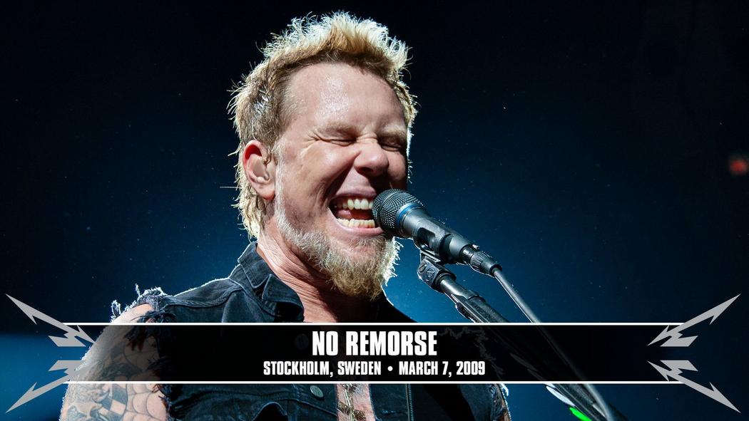 Watch the “No Remorse (Stockholm, Sweden - March 7, 2009)” Video