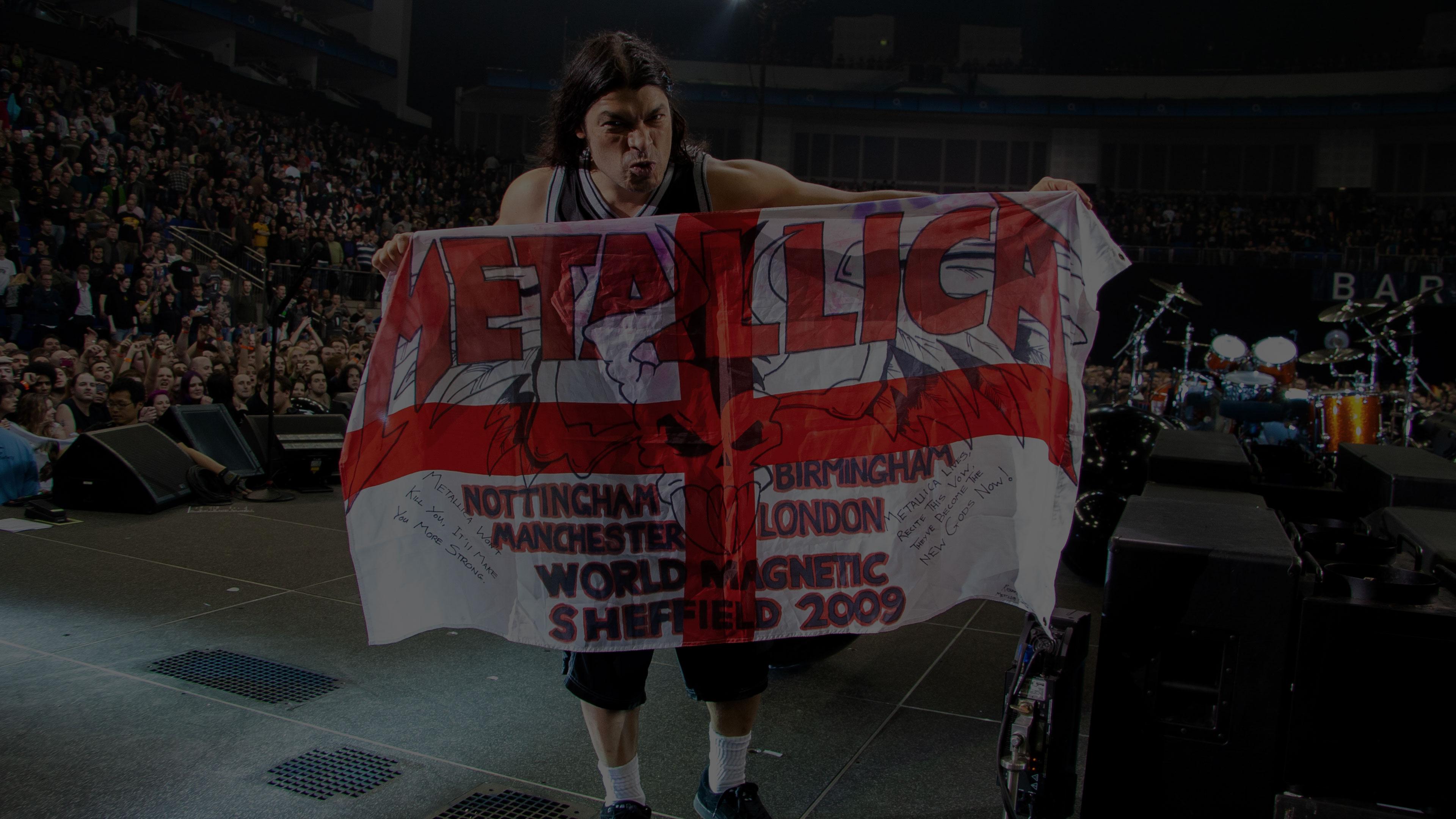Metallica at The O2 Arena in London, England on March 28, 2009