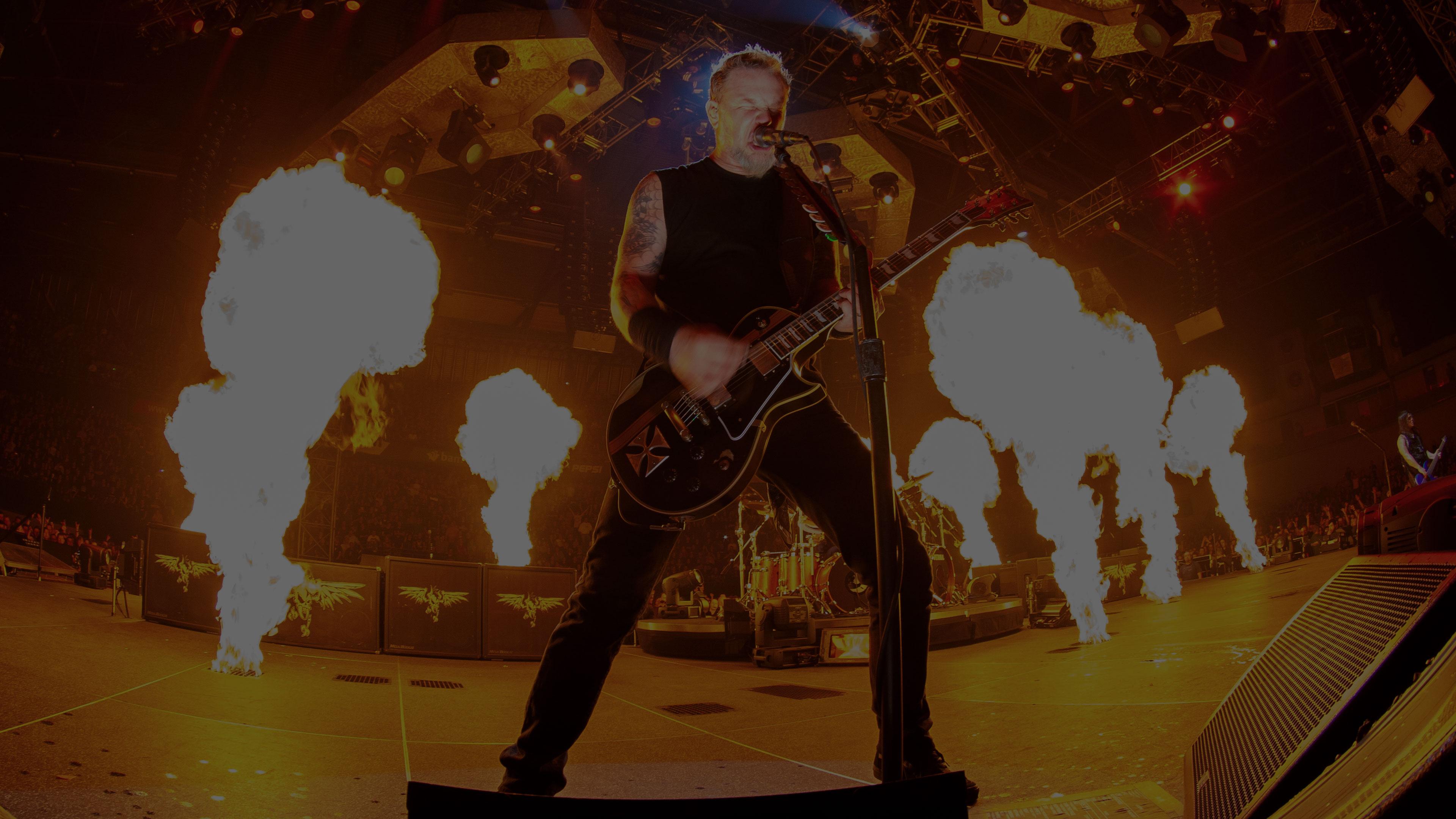 Metallica at Ahoy in Rotterdam, Netherlands on March 30, 2009