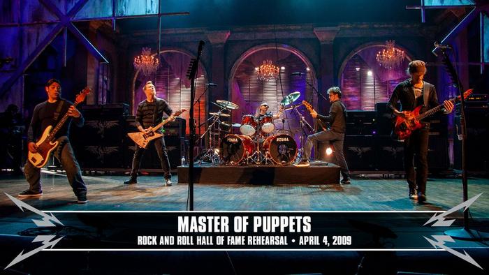 Watch the “Master of Puppets (Rehearsal) (Cleveland, OH - April 4, 2009)” Video