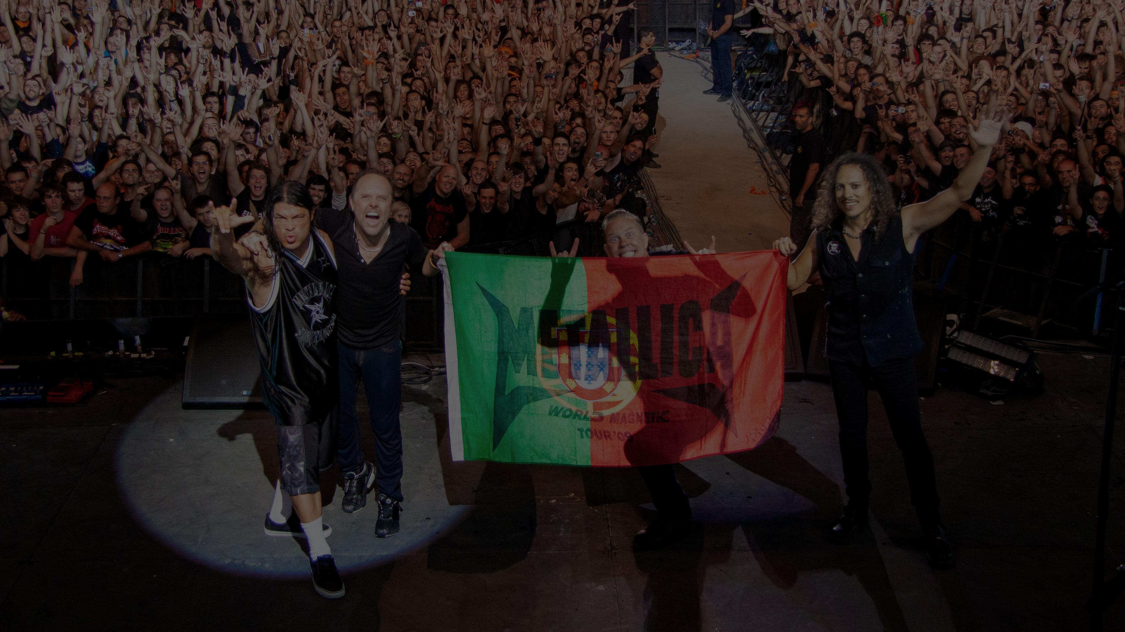 Metallica at Optimus Alive! at Passeio Marítimo de Algés in Lisbon, Portugal on July 9, 2009