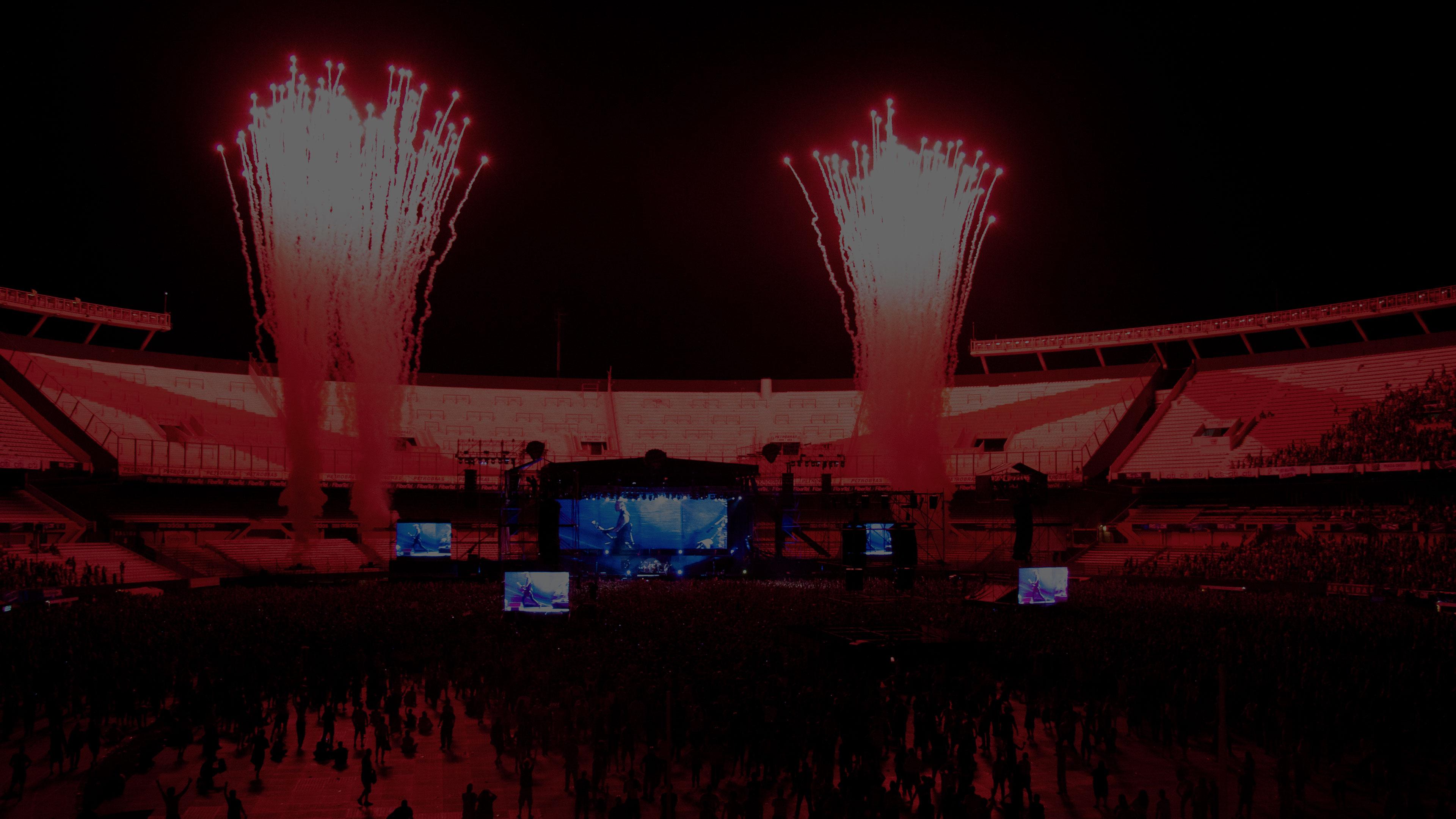 Metallica at Quilmes Rock at Estadio River Plate in Buenos Aires, Argentina on January 21, 2010