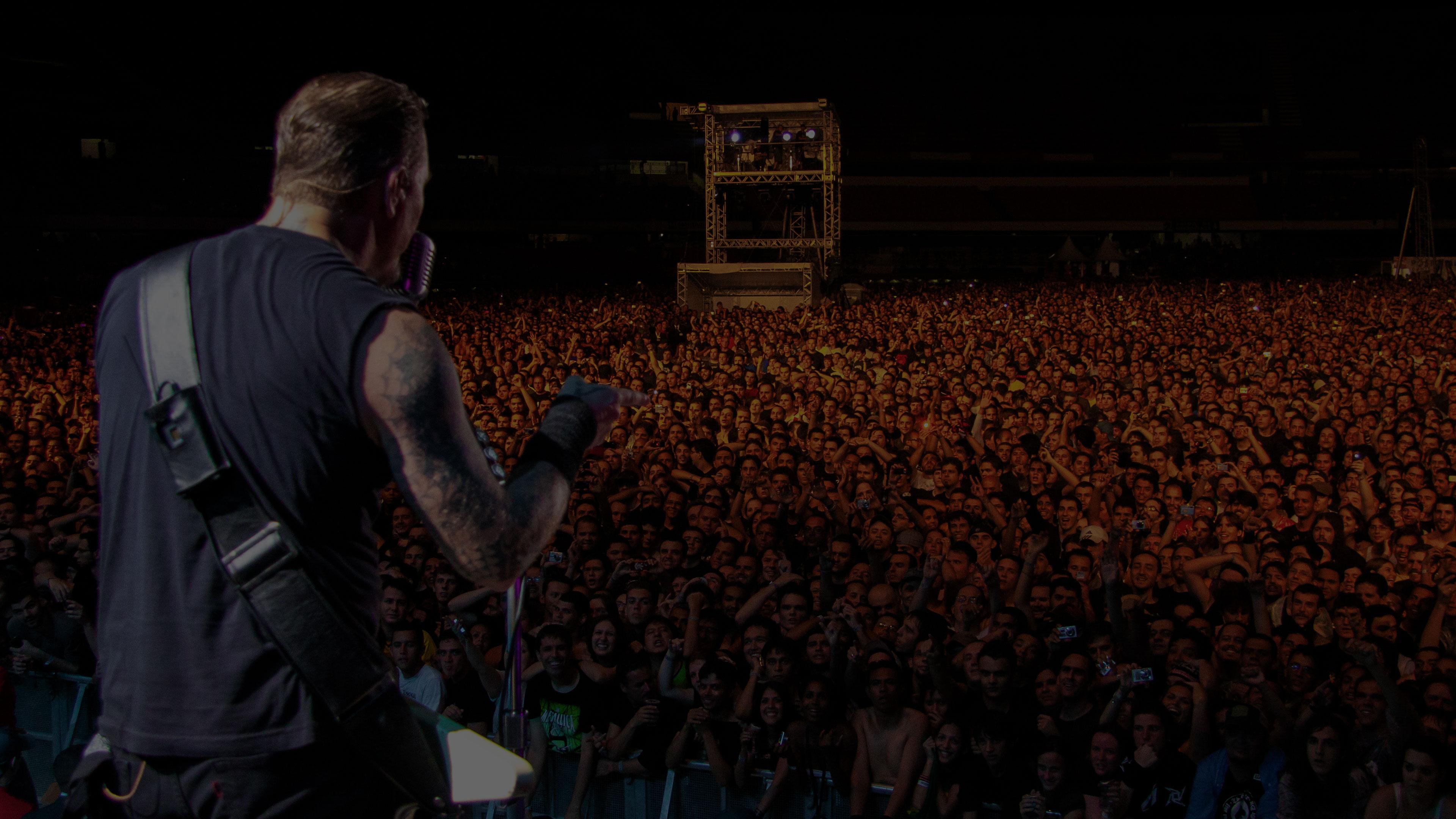 Metallica at Estádio do Morumbi in São Paulo, Brazil on January 31, 2010
