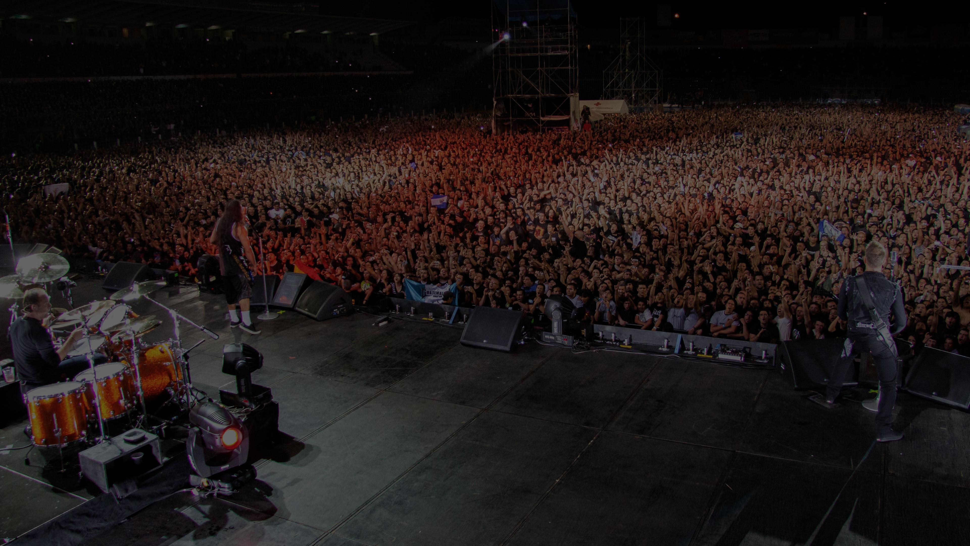 Metallica at Estadio Nacional Mateo Flores in Guatemala City, Guatemala on March 5, 2010