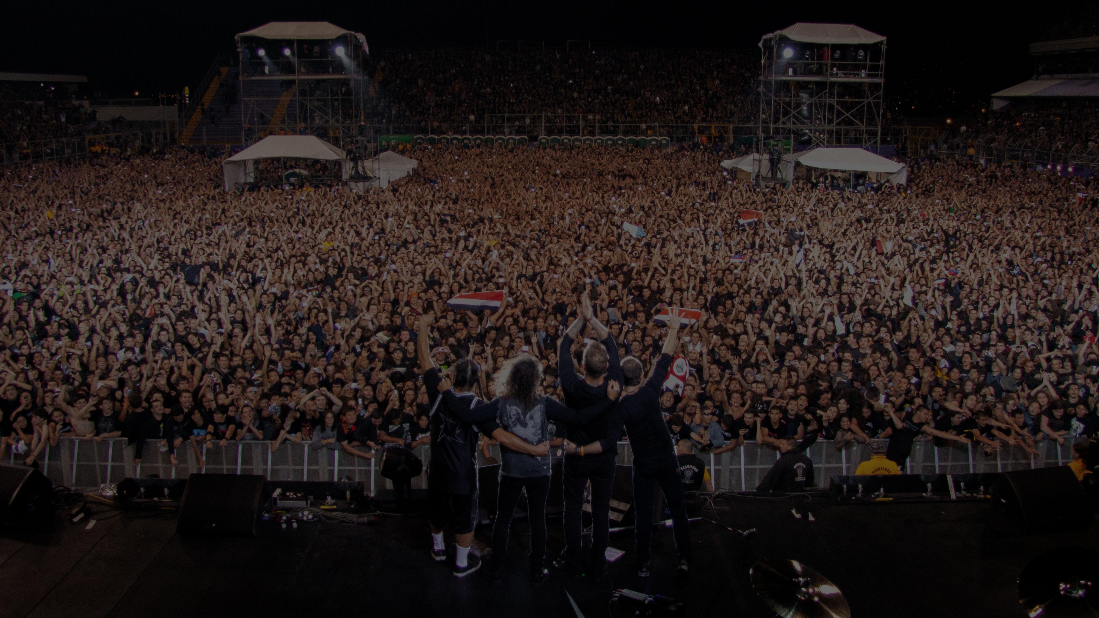 Metallica at Estadio Ricardo Saprissa in San José, Costa Rica on March 7, 2010