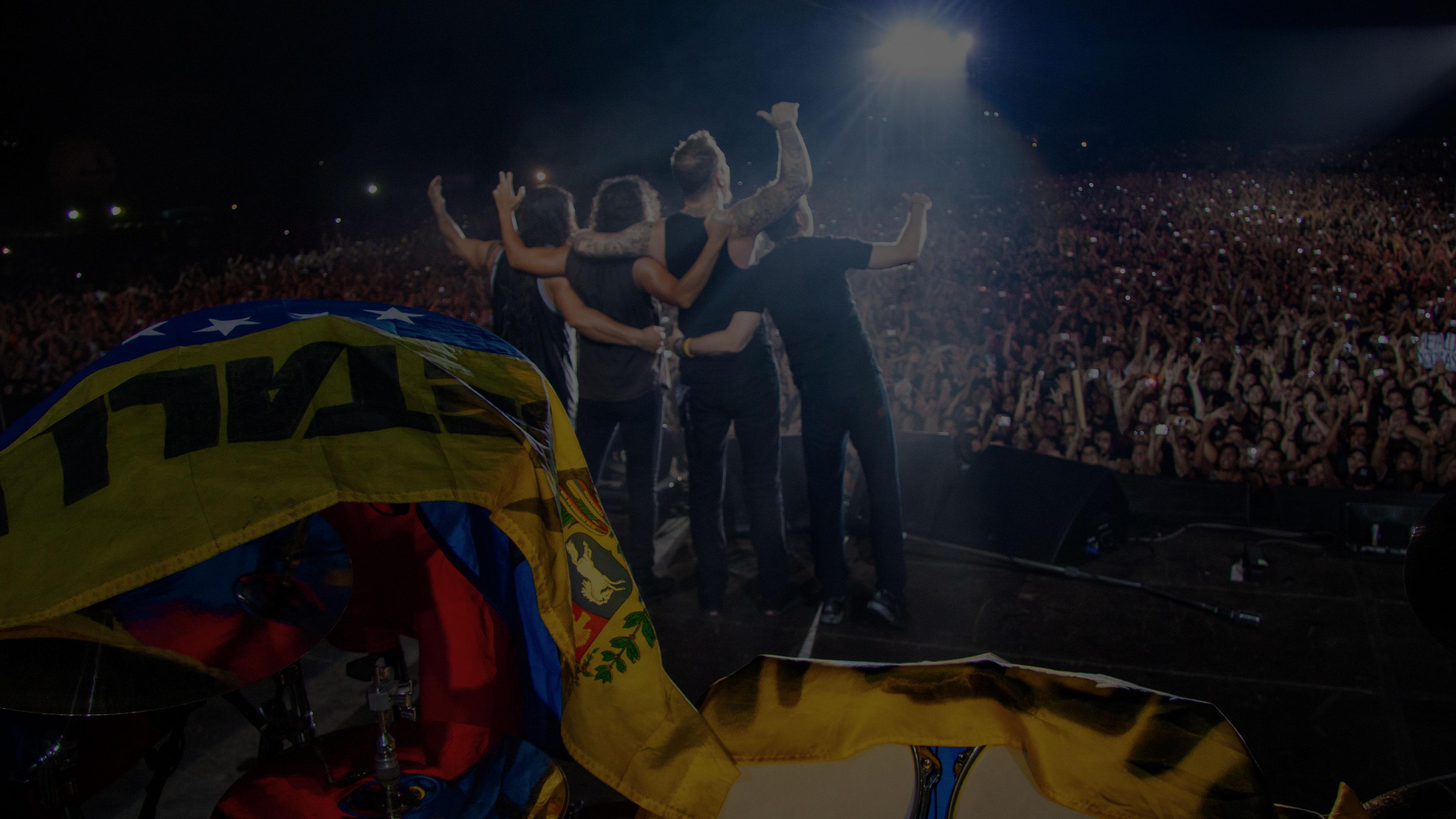 Metallica at Estadio de Béisbol de La Rinconada in Caracas, Venezuela on March 12, 2010