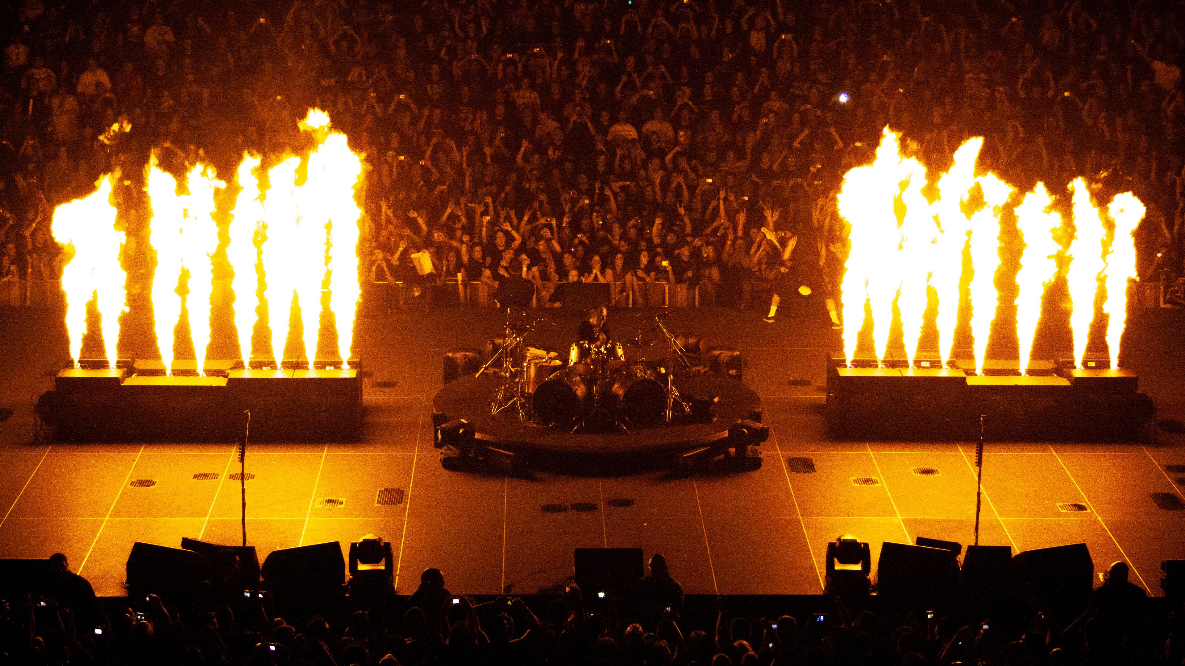 Metallica at Coliseo José Miguel Agrelot in San Juan, Puerto Rico 