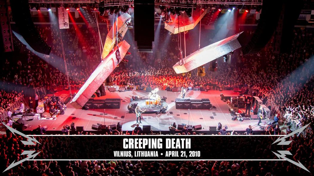 Watch the “Creeping Death (Vilnius, Lithuania - April 21, 2010)” Video